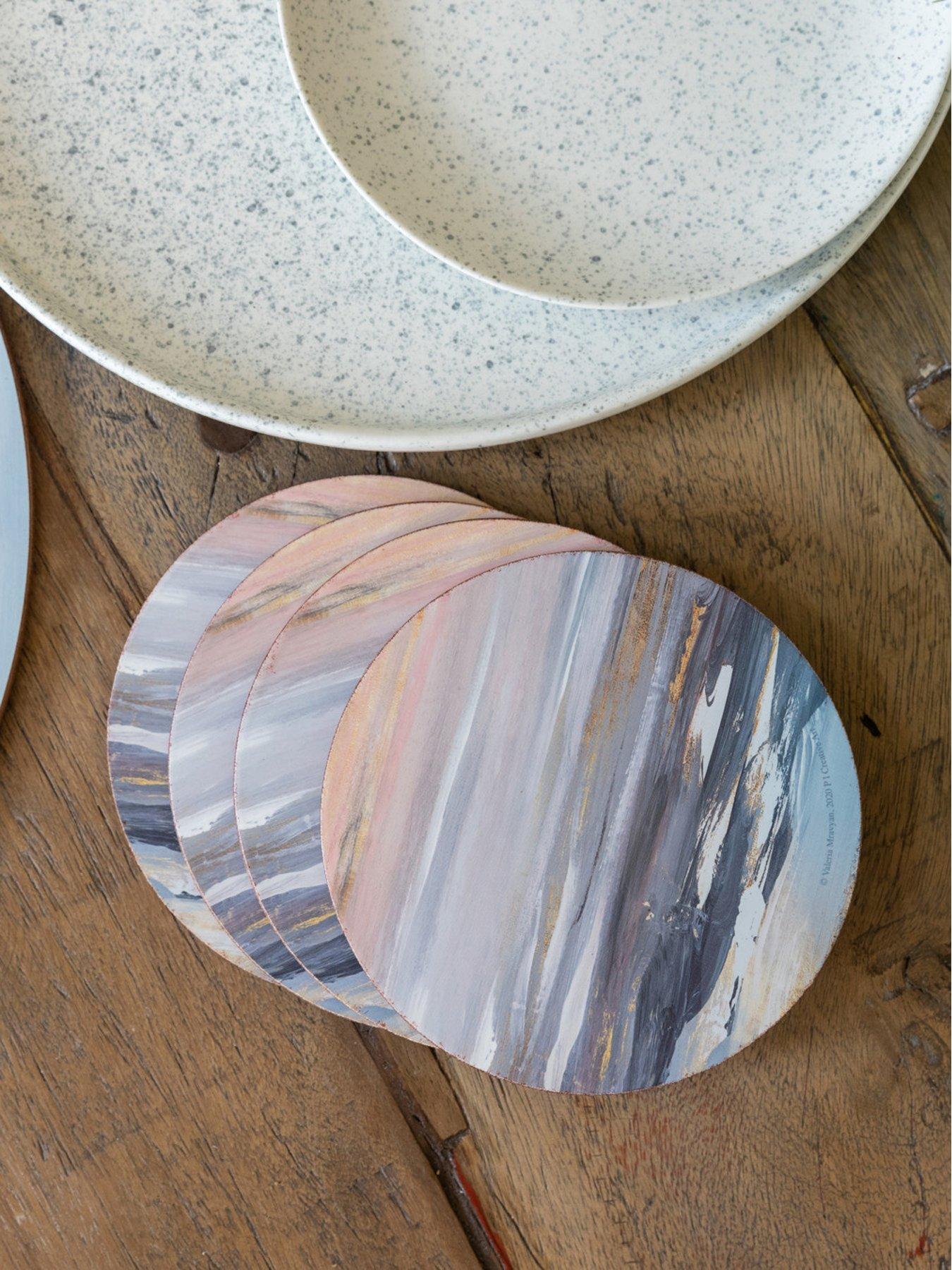 undefined Creative Tops Tranquillity Pack Of 4 Round Coasters