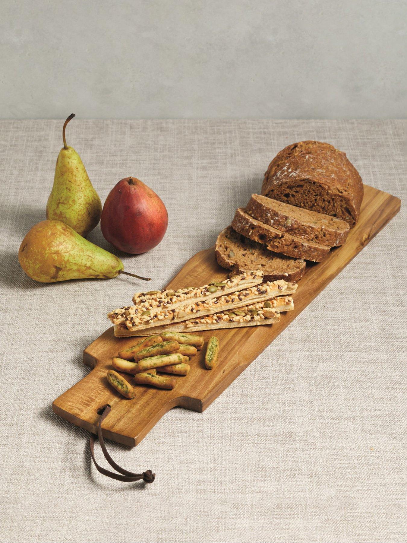 undefined Artesa Acacia Wood Serving Plank/baguette Board, 48x13cm