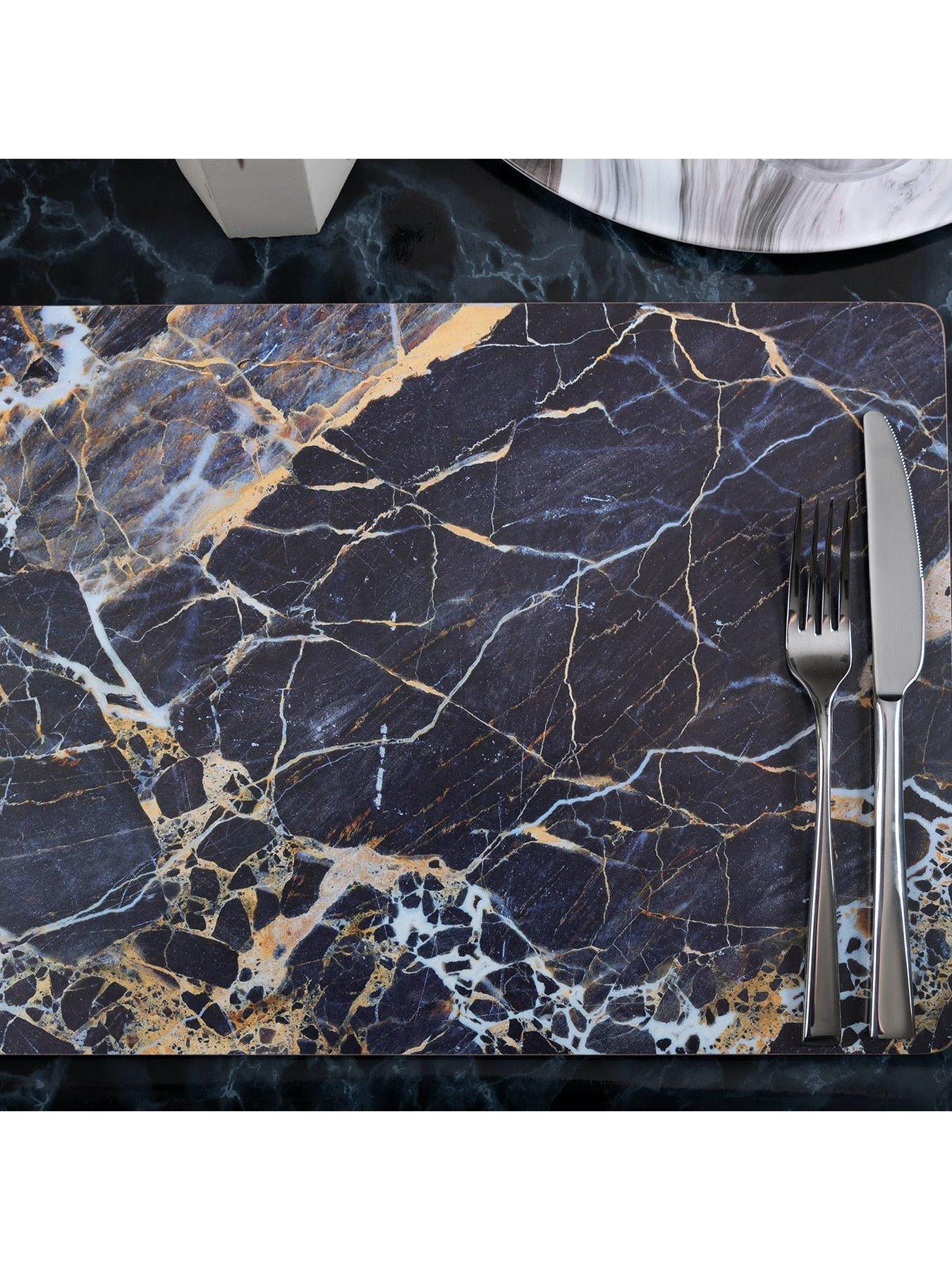 creative-tops-creative-tops-marble-effect-set-of-four-large-placemats-navy-marble-effect-40-x-29cmdetail