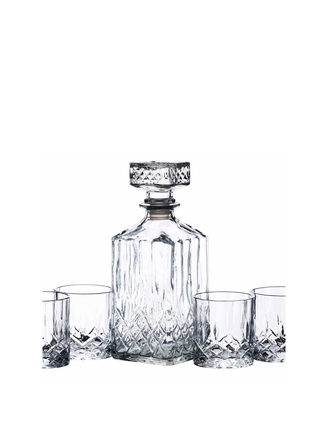 barcraft-barcraft-cut-glass-effect-decanter-set-900mlstillFront