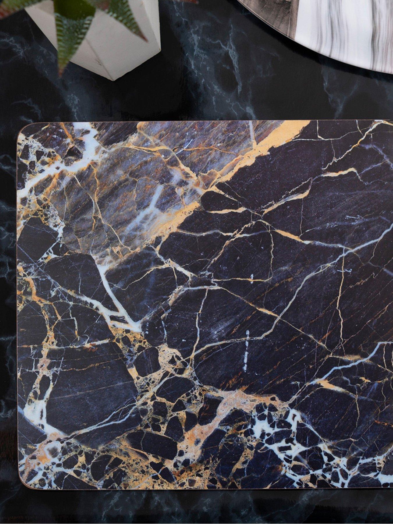 creative-tops-set-of-6-premium-placemats-navy-marble-effectback