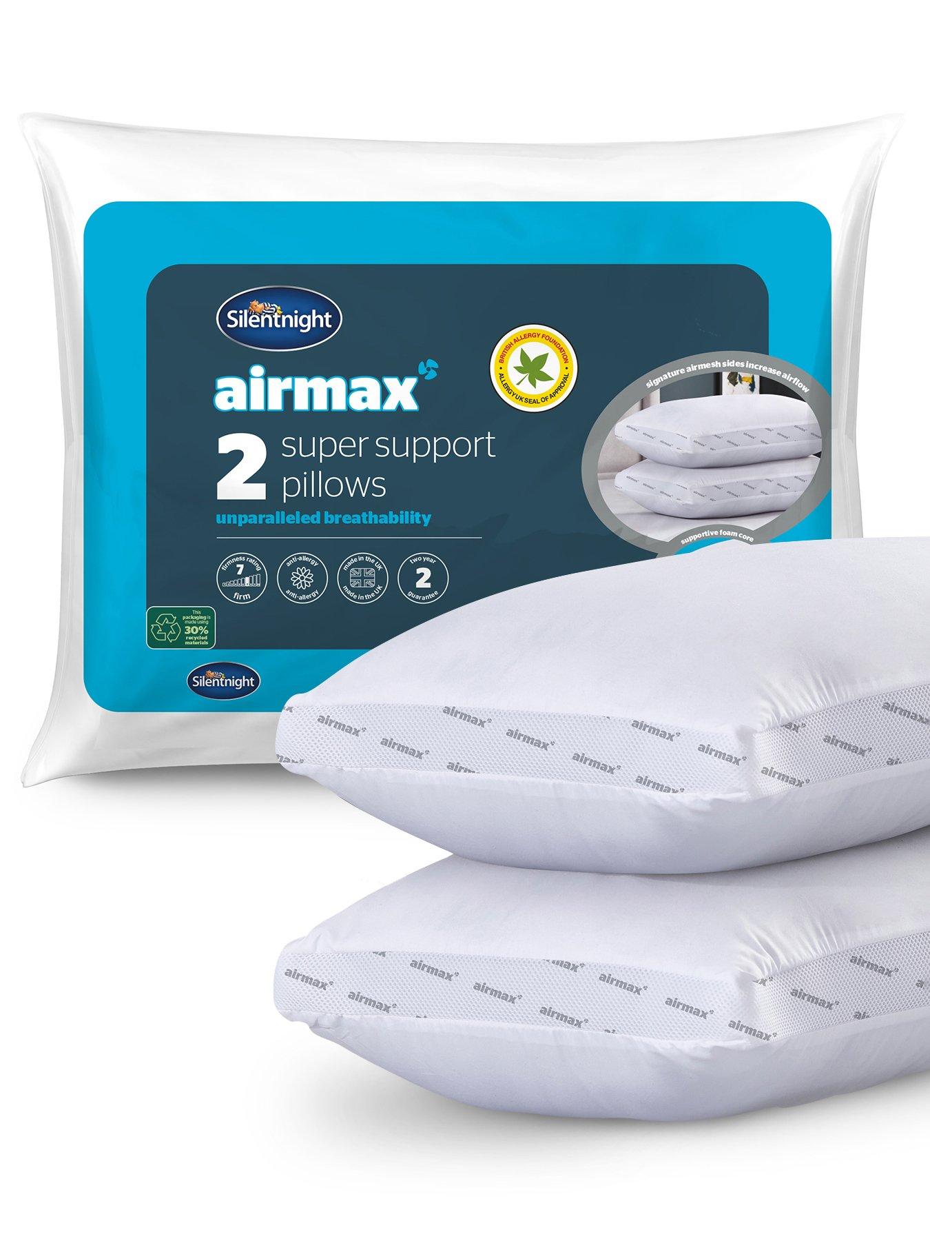 Image 1 of 7 of Silentnight Airmax Super Support Pillow - 2 Pack
