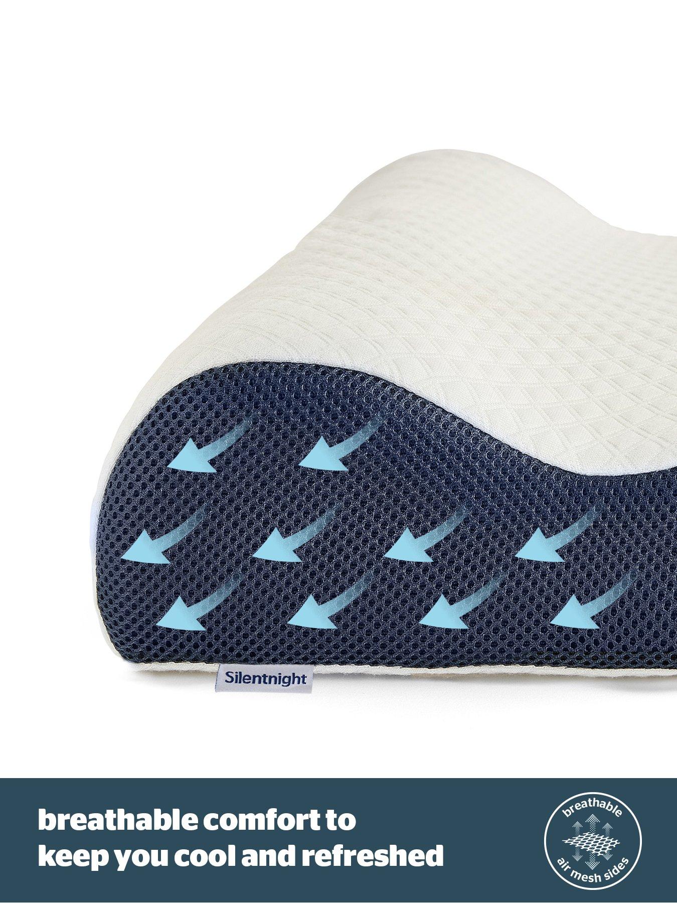 Image 4 of 7 of Silentnight Sleep Therapy Contour Pillow