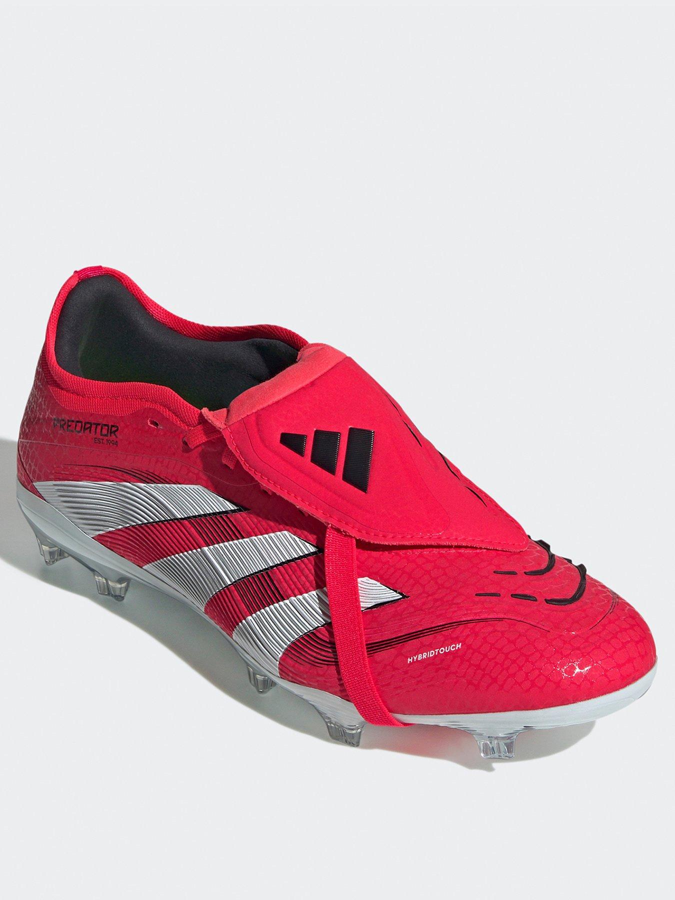Image 2 of 7 of adidas Mens Predator Pro Fold-Over Tongue Firm Ground Football Boot - Red