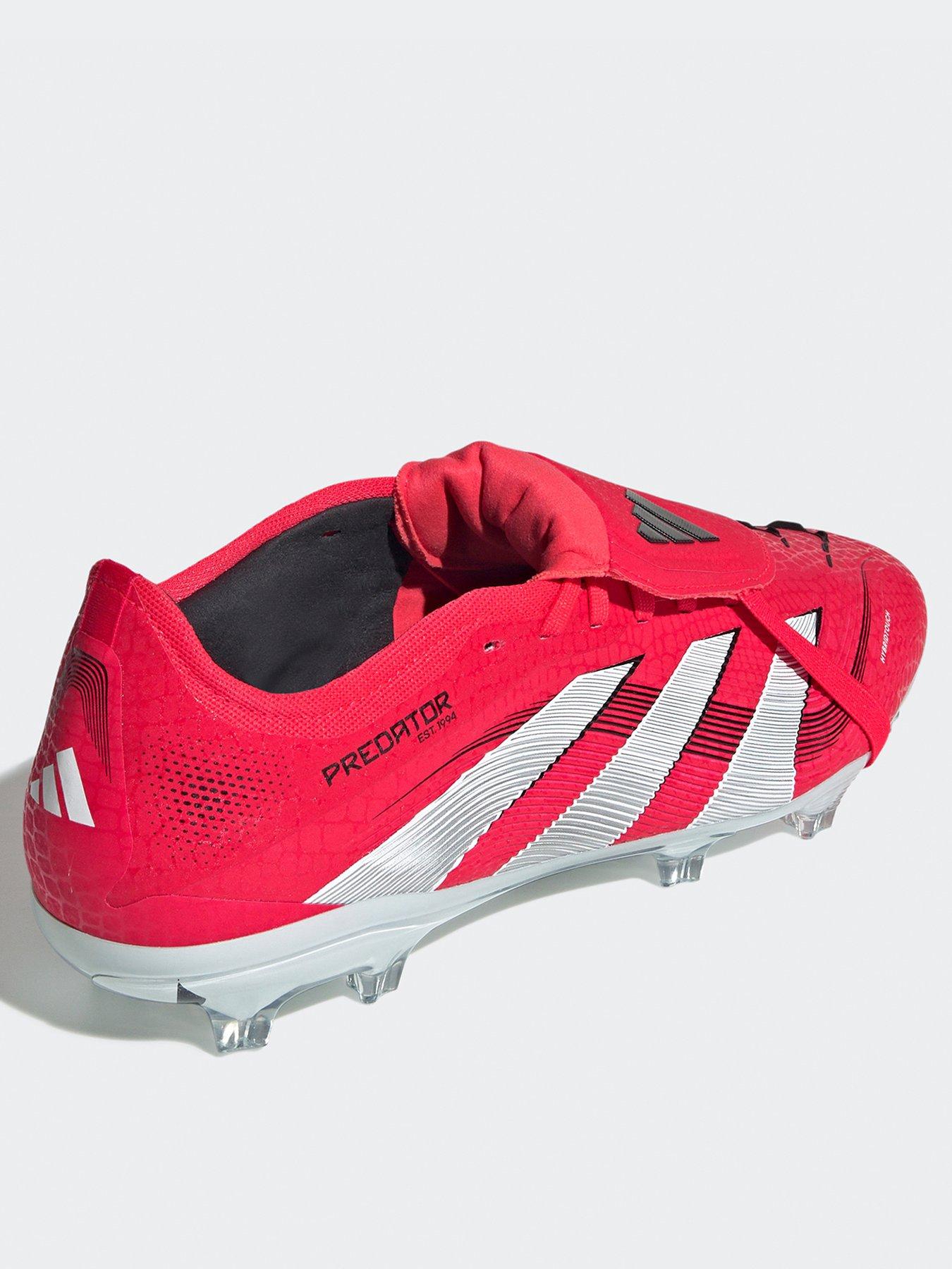 Image 3 of 7 of adidas Mens Predator Pro Fold-Over Tongue Firm Ground Football Boot - Red