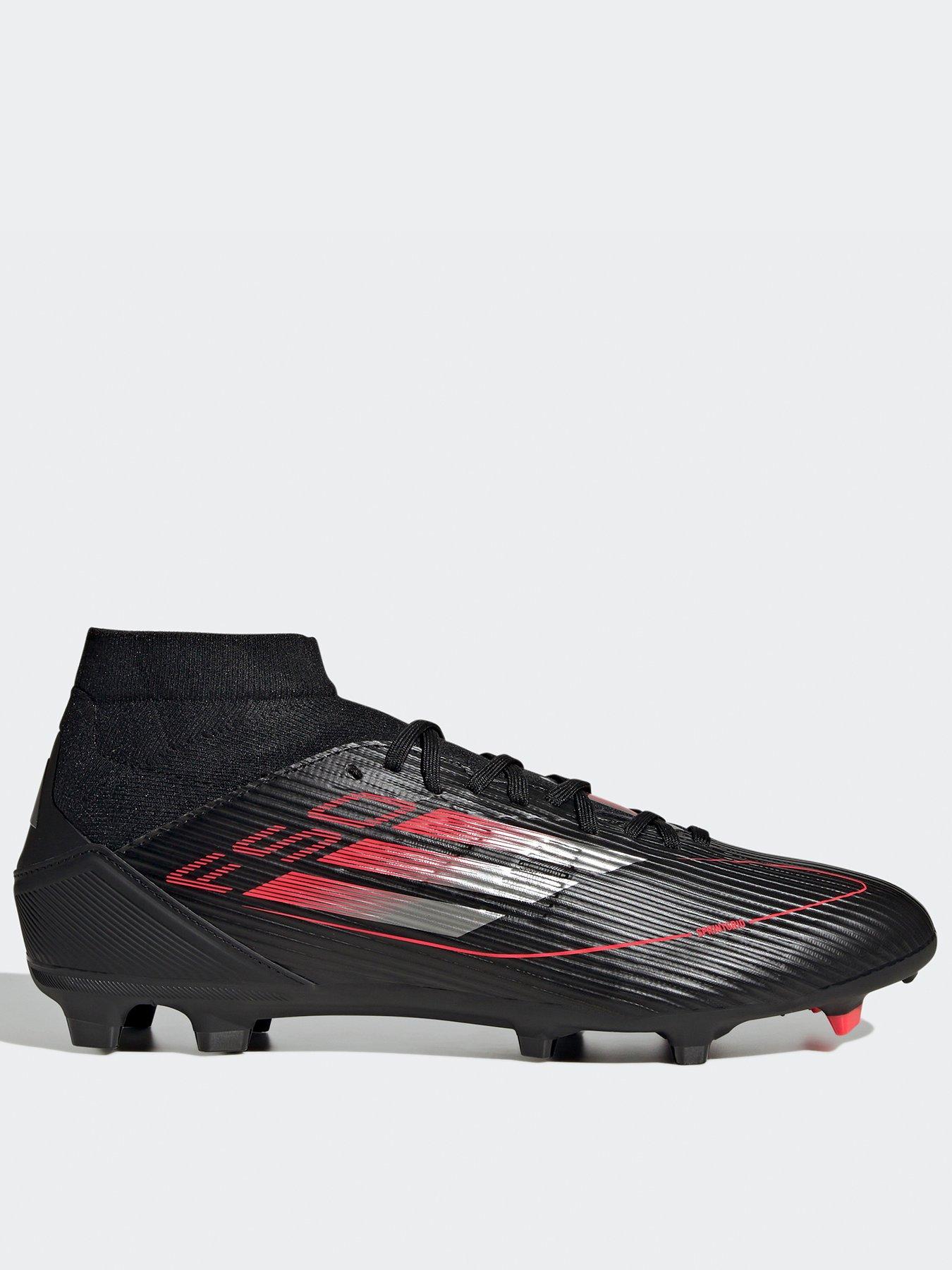 Image 1 of 7 of adidas Mens F50 League Midi Firm Ground Football Boot - Black