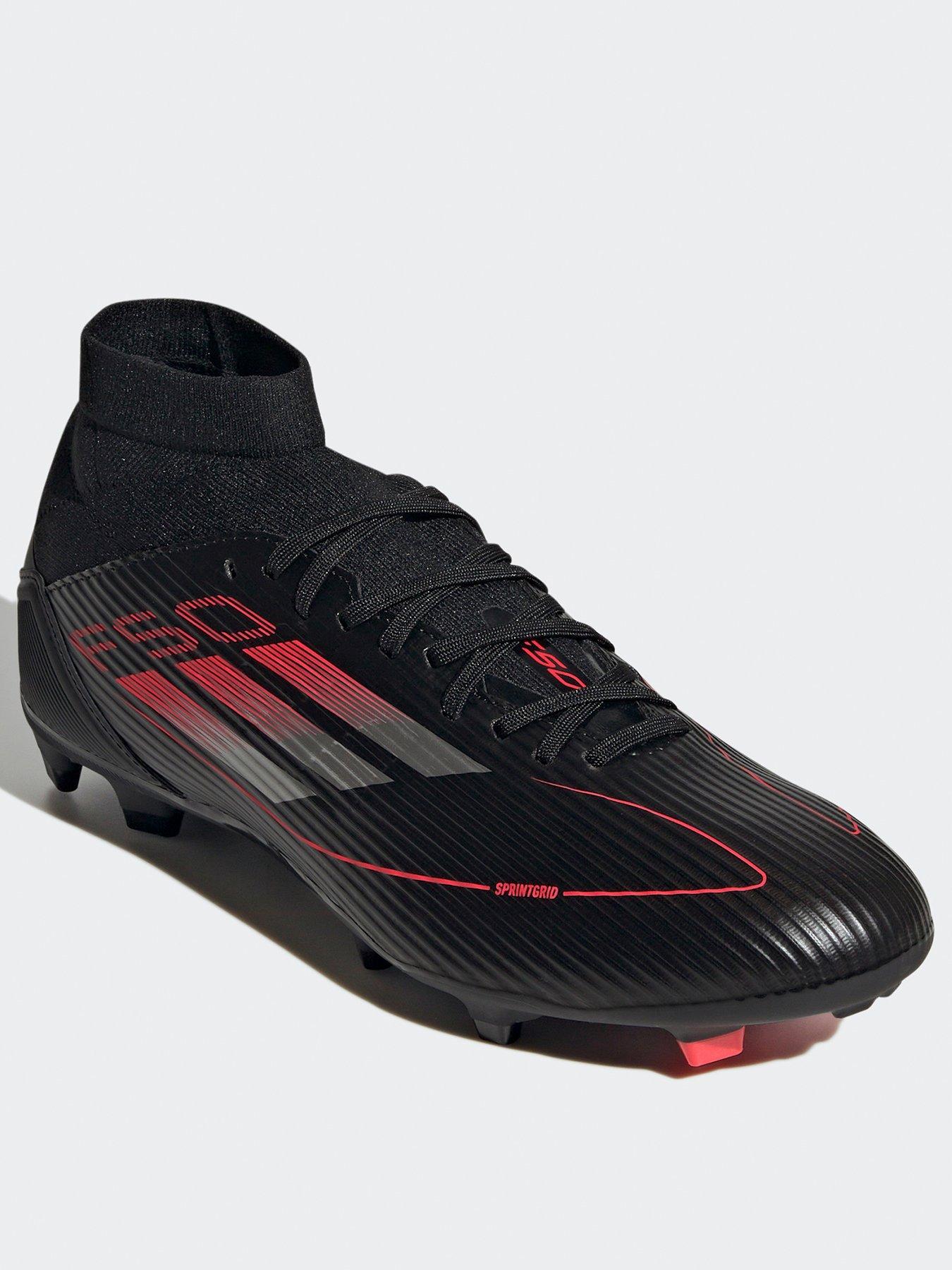 Image 2 of 7 of adidas Mens F50 League Midi Firm Ground Football Boot - Black