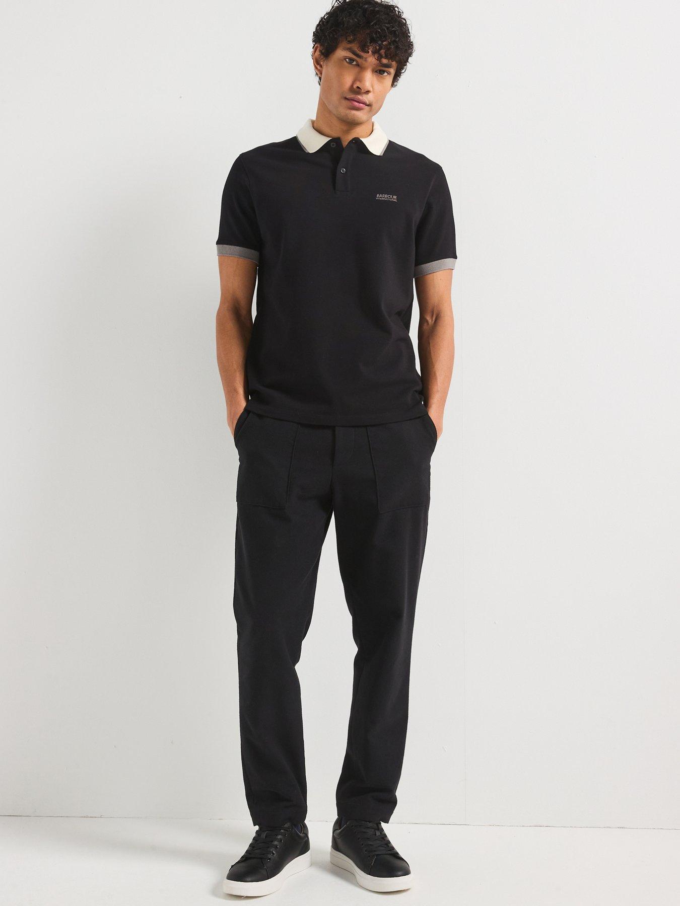 Image 3 of 5 of Barbour International Howall Polo Shirt- Black