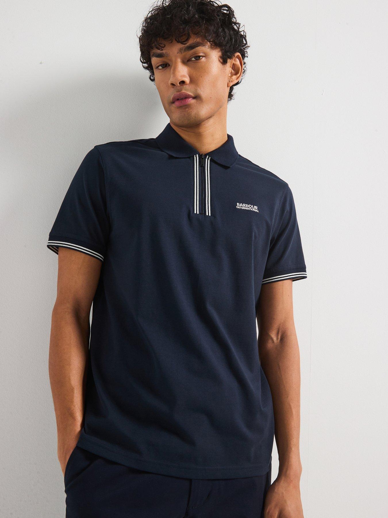 barbour-international-ollie-twin-tipped-placket-zipped-polo-shirt--navy