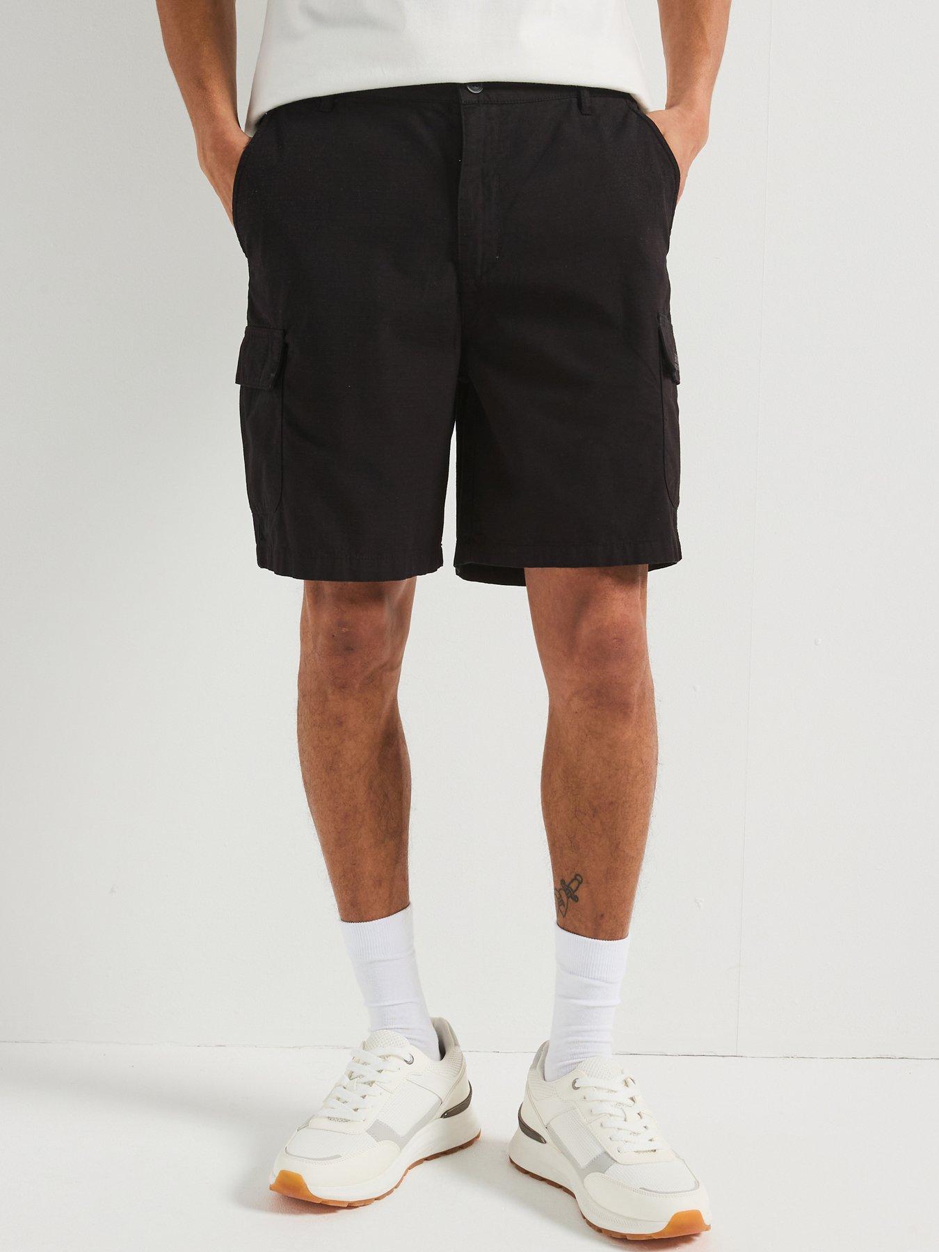 undefined Barbour International Ripstop Cargo Shorts- Black