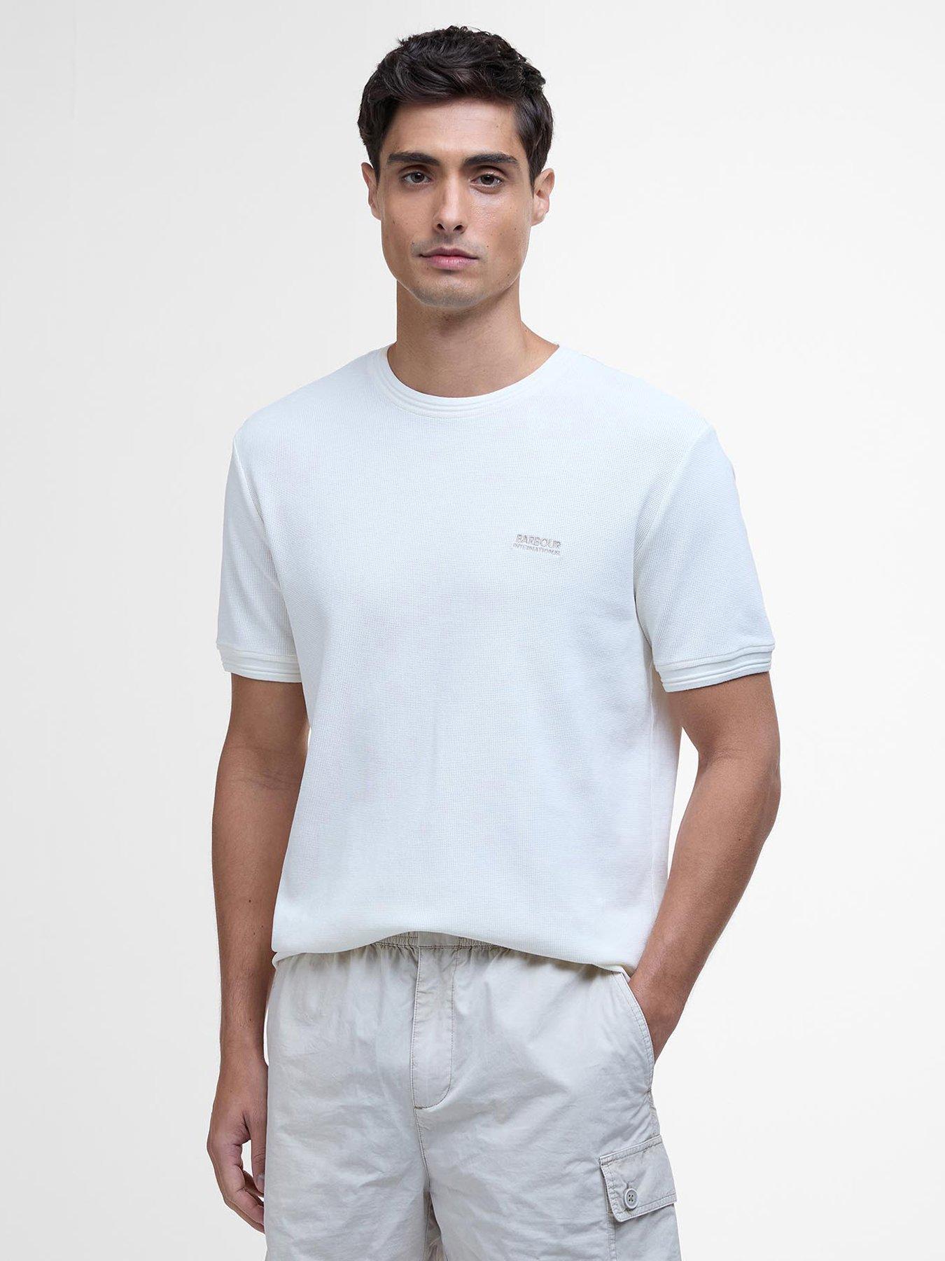 Image 4 of 6 of Barbour International Kenneth Garment Dye Shorts - Cream