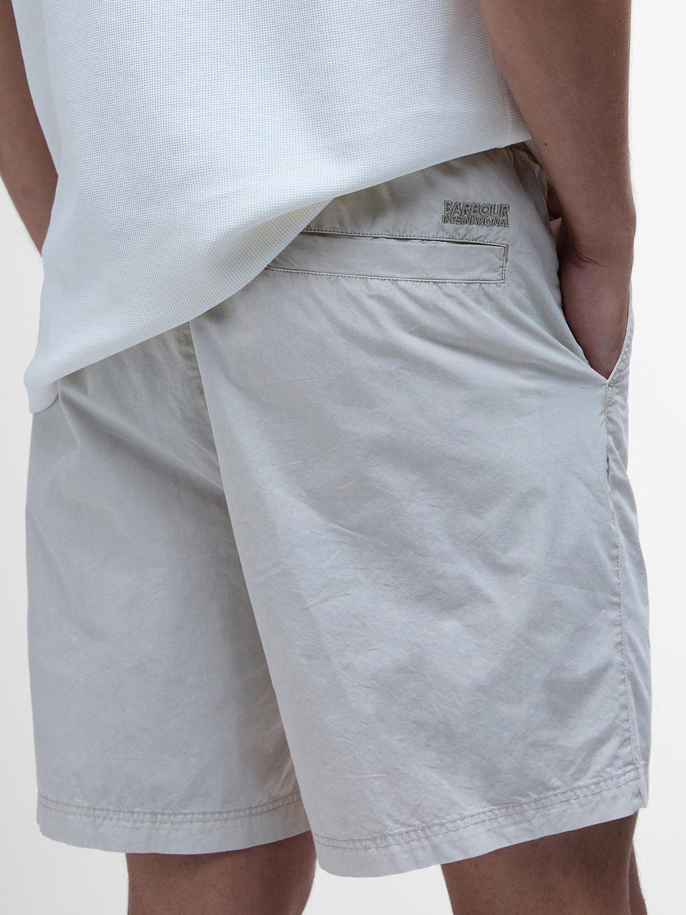 Image 6 of 6 of Barbour International Kenneth Garment Dye Shorts - Cream