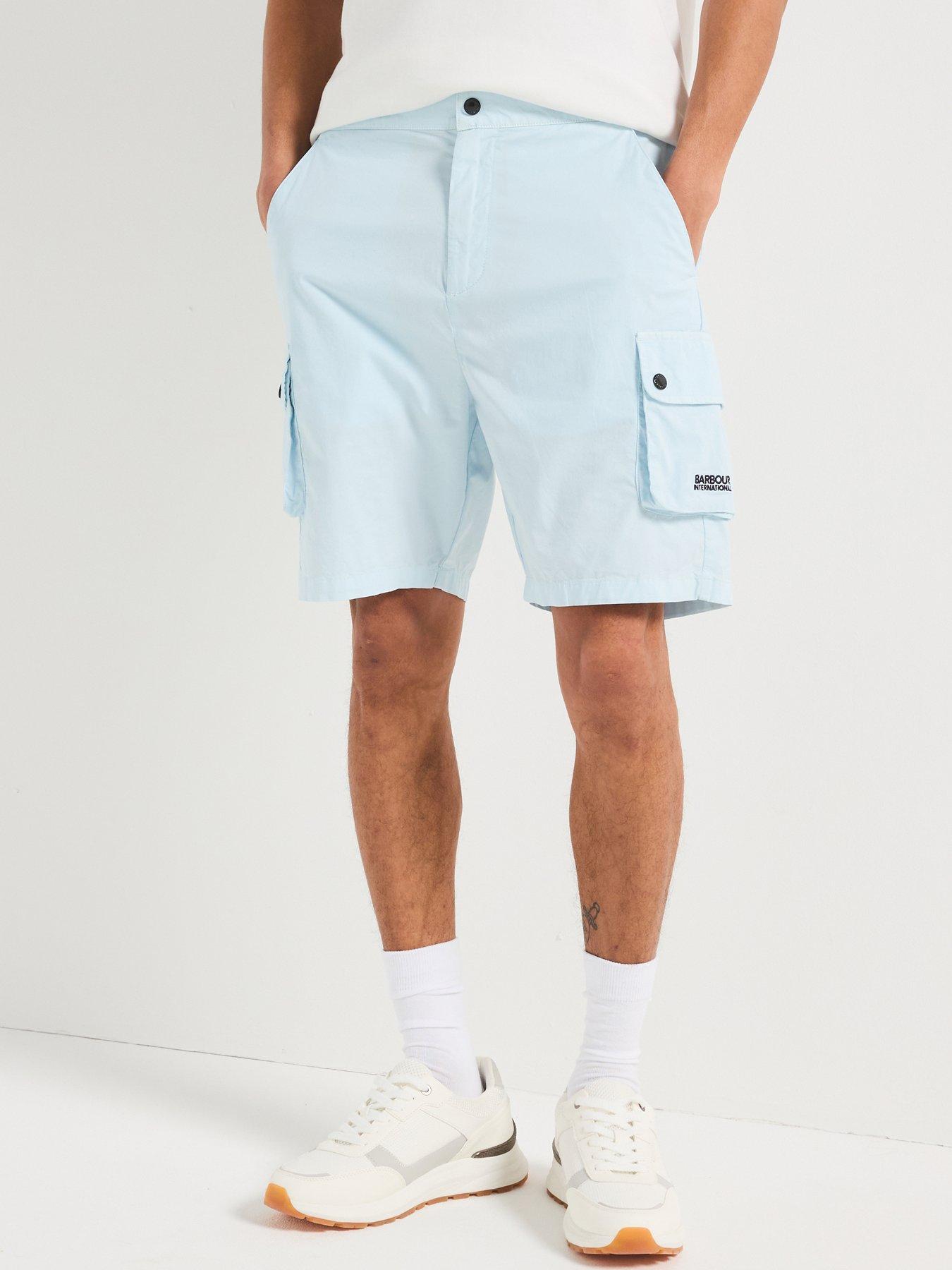 undefined Barbour International Inline Casual Shorts- Light Blue