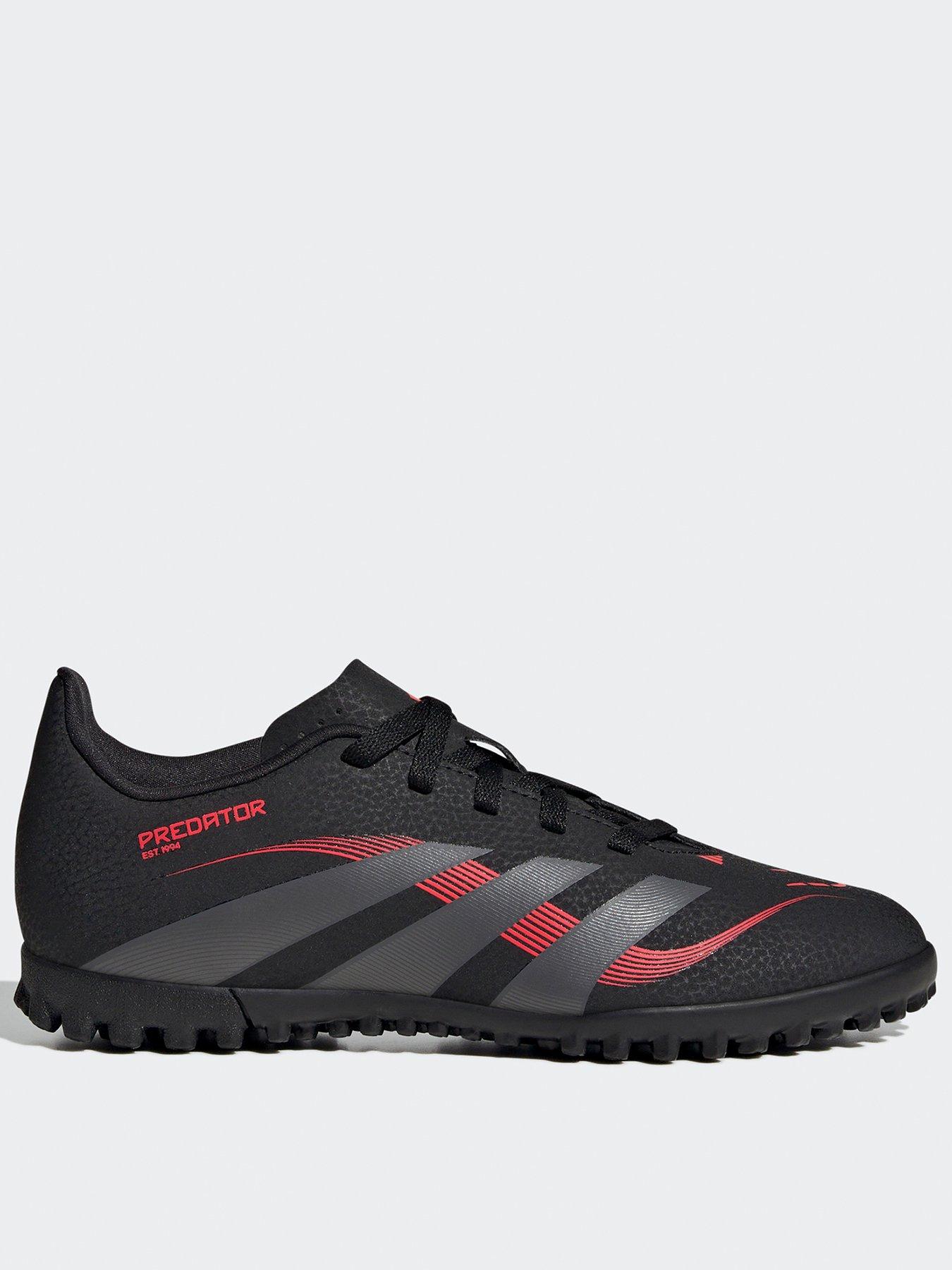 adidas Junior Predator Club Astro Turf Football Boot - Black