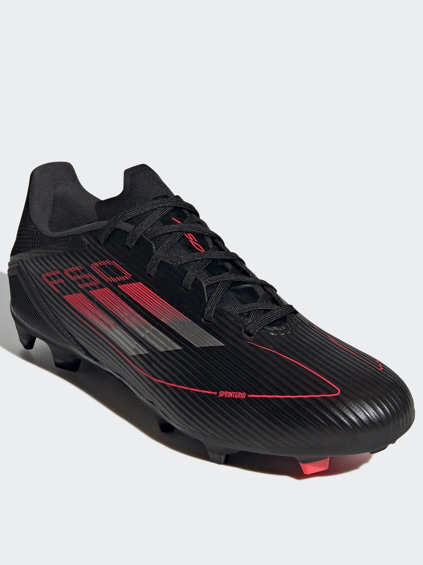 Image 2 of 7 of adidas Mens F50 League Firm Ground Football Boot - Black