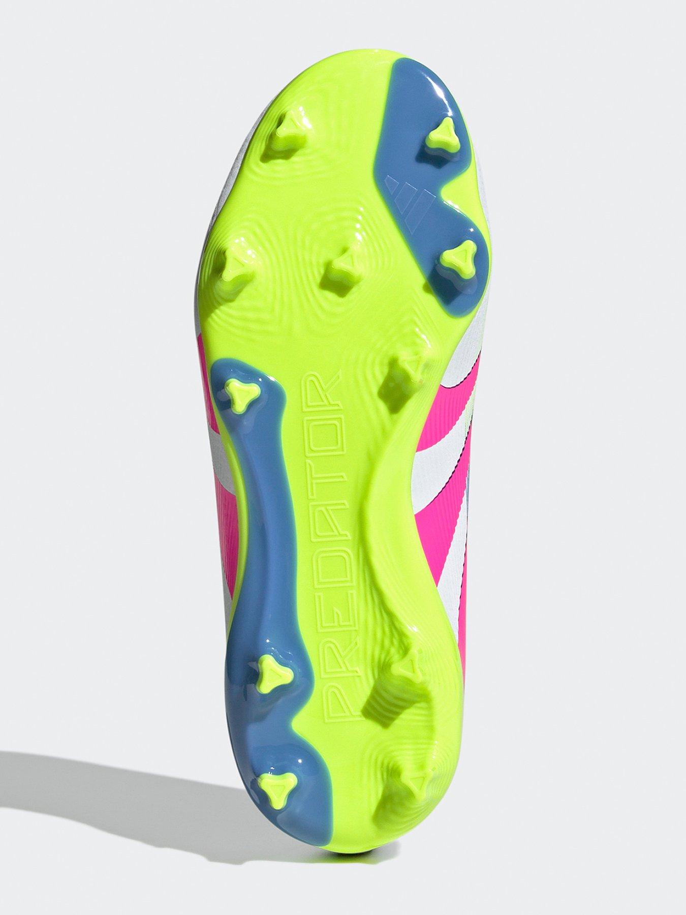 Image 5 of 6 of adidas Junior Predator League Laceless Firm Ground Football Boot - White