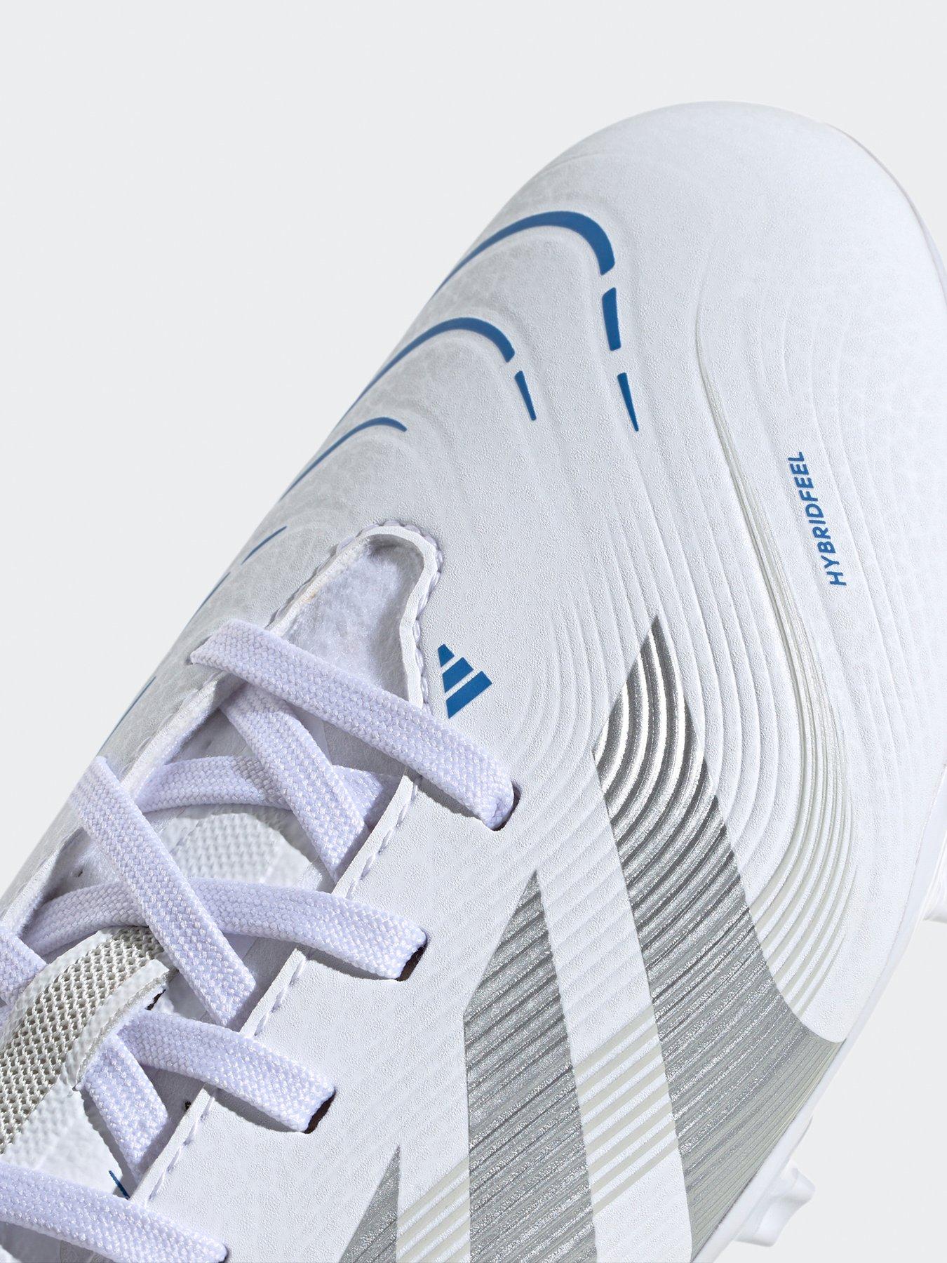 Image 6 of 6 of adidas Junior Predator League Firm Ground Football Boot - White