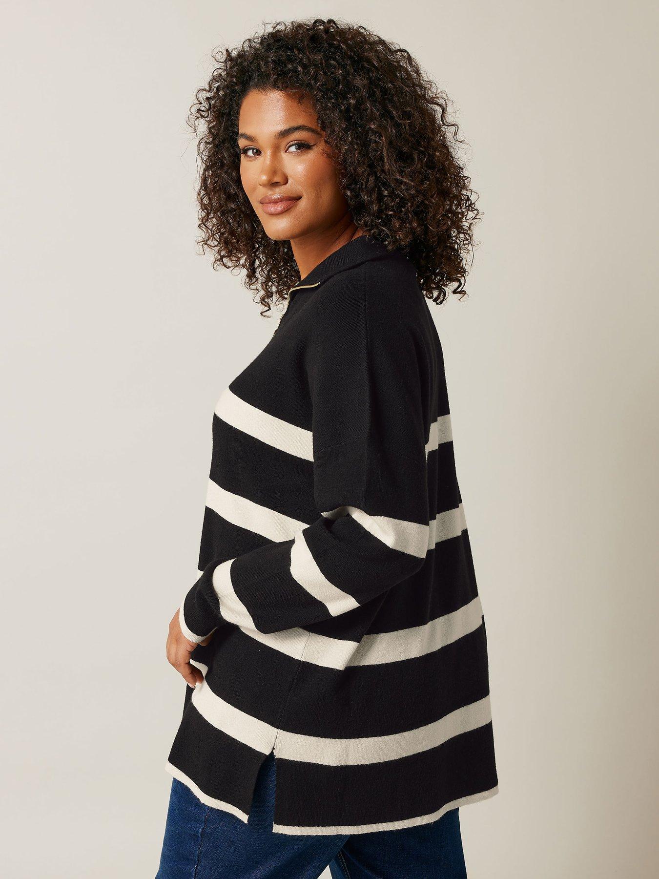 evans-stripe-zip-neck-jumperstillFront