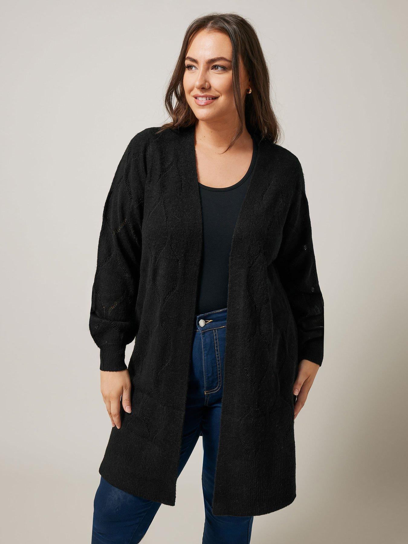 evans-pointelle-cardigan-black