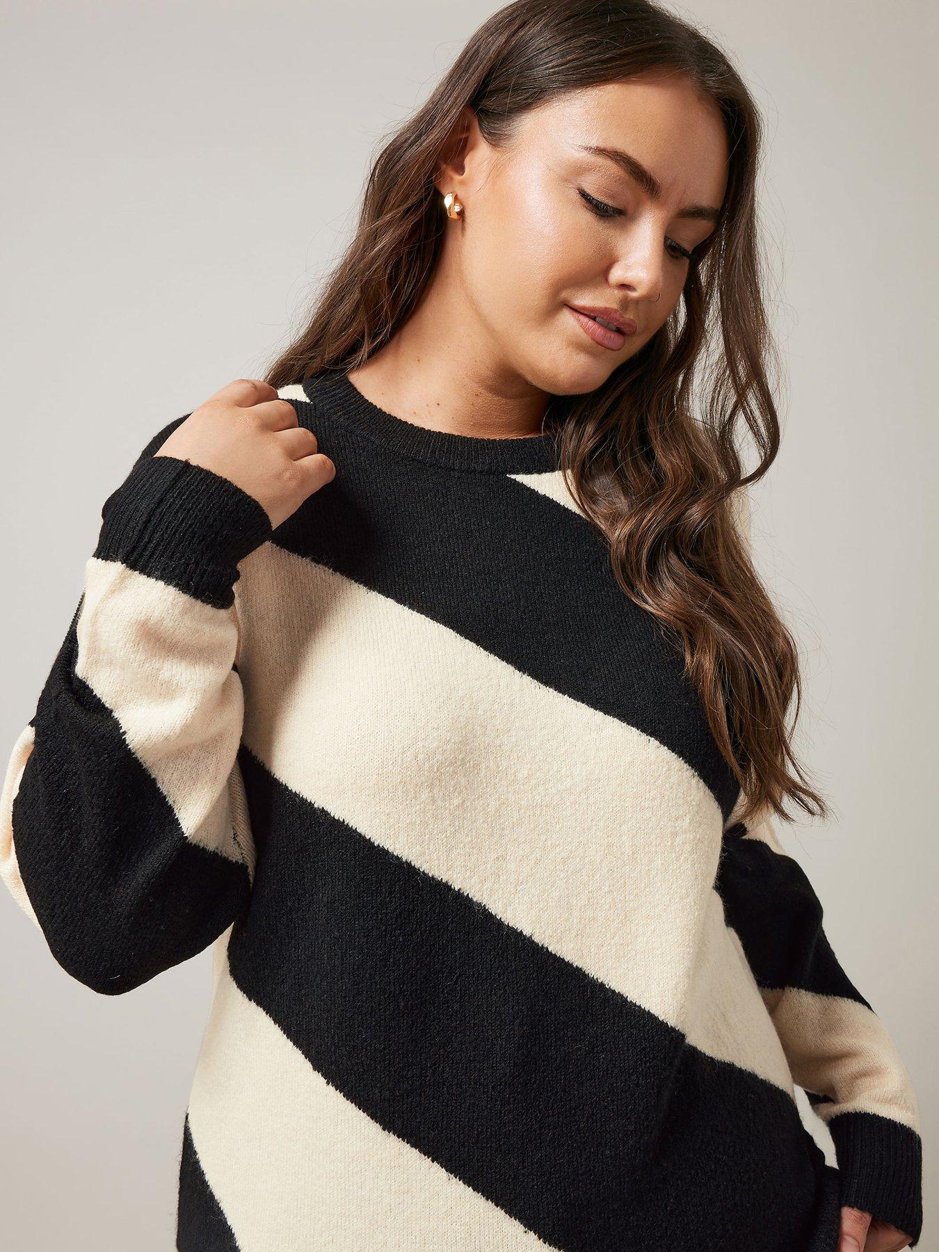 evans-diagonal-stripe-jumperoutfit