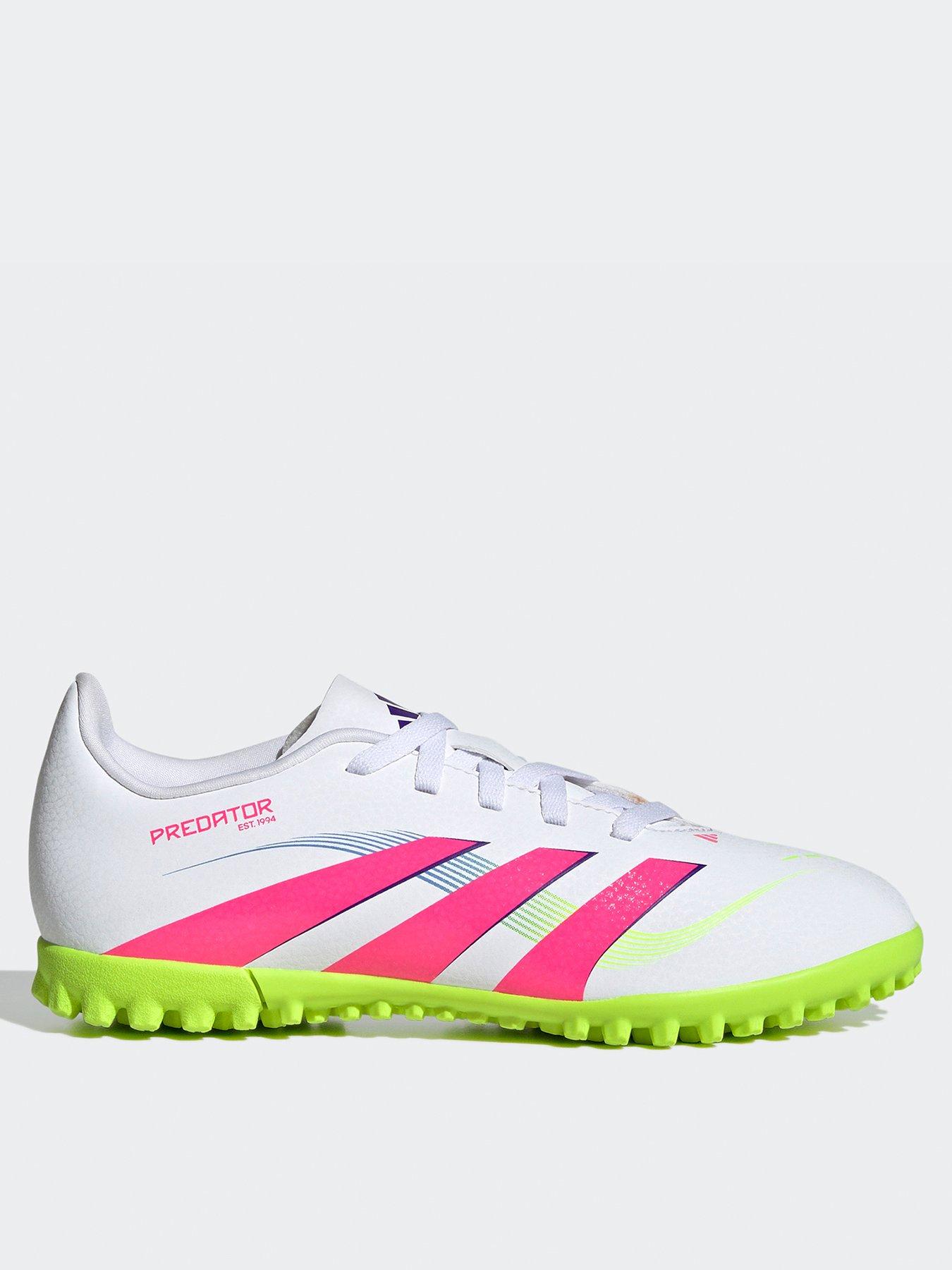 adidas Junior Predator Club Astro Turf Football Boot - White