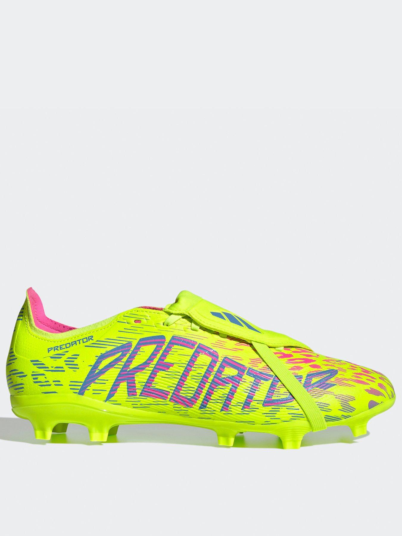 adidas Mens Predator League Ft Firm Ground Football Boot - Yellow