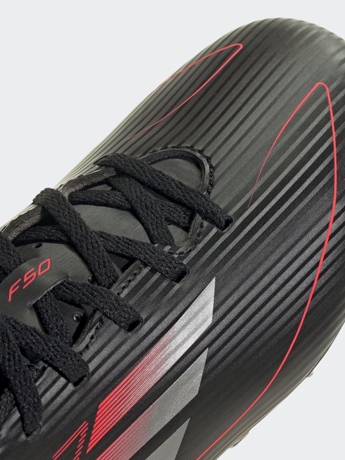 Image 6 of 7 of adidas Junior F50 Club Firm Ground Football Boot - Black