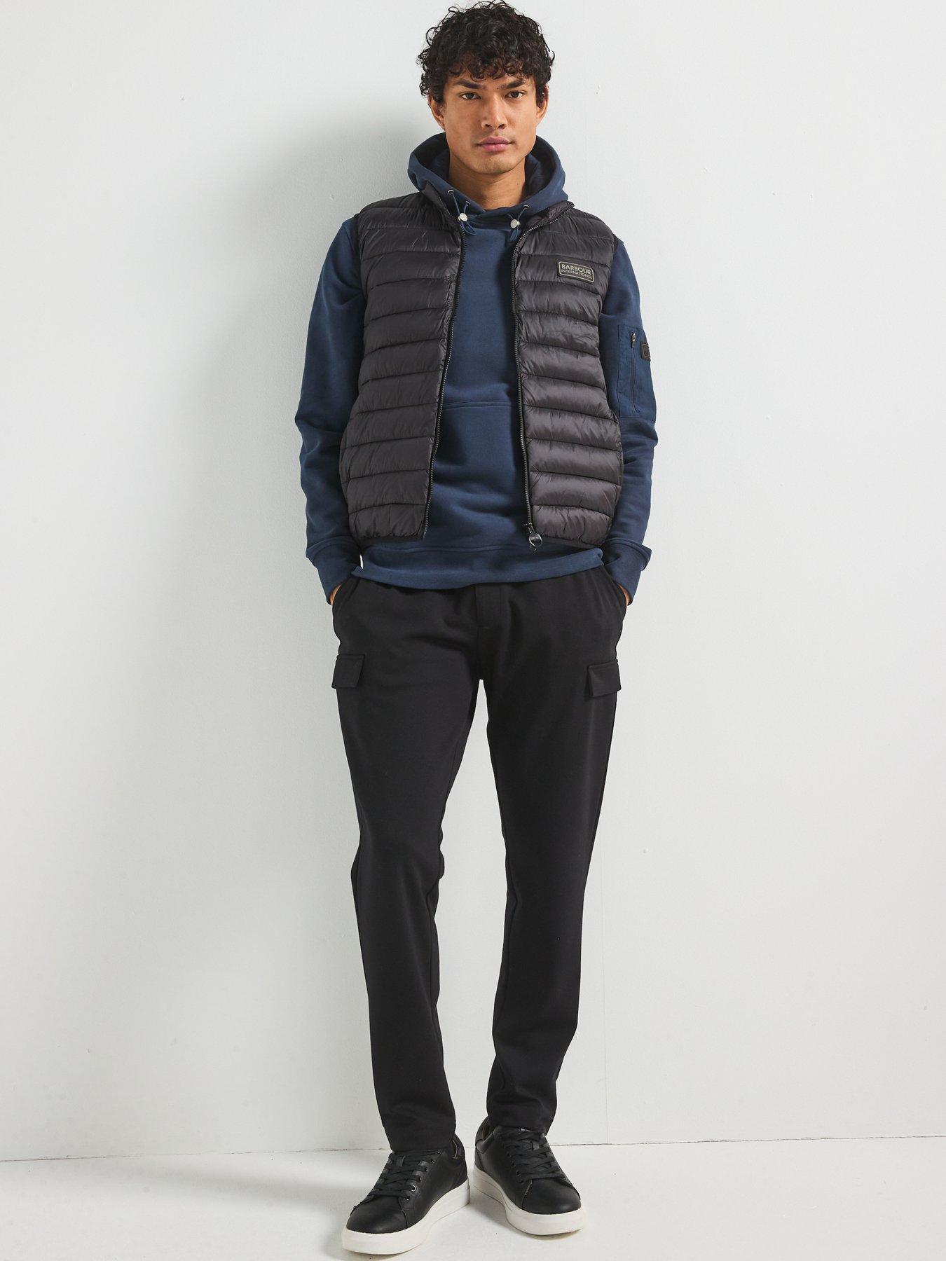 Image 6 of 6 of Barbour International Ewan Pullover Hoodie - Navy