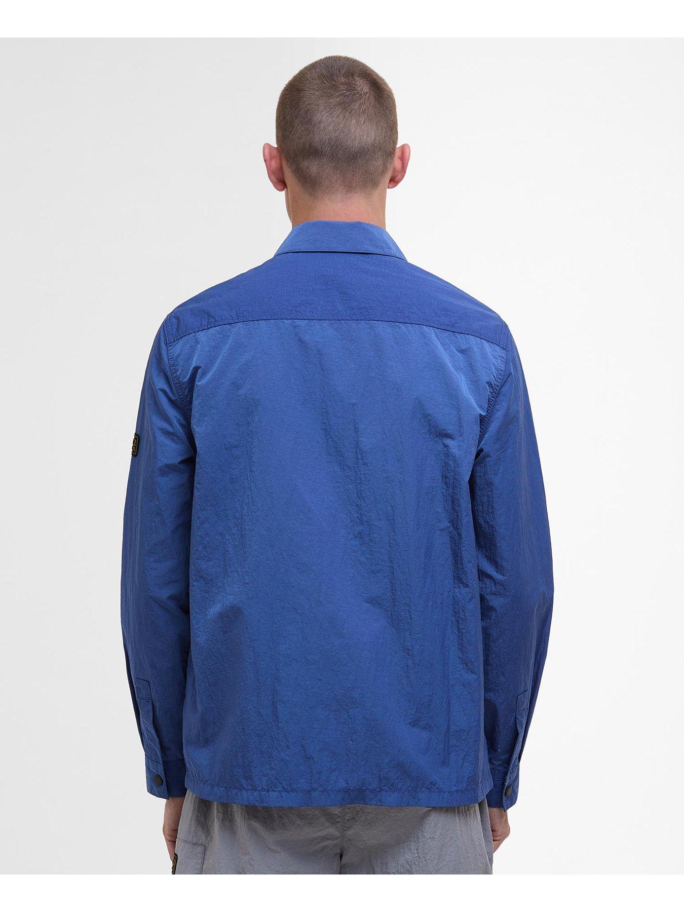 Image 2 of 6 of Barbour International Inline Zipped Overshirt - Blue