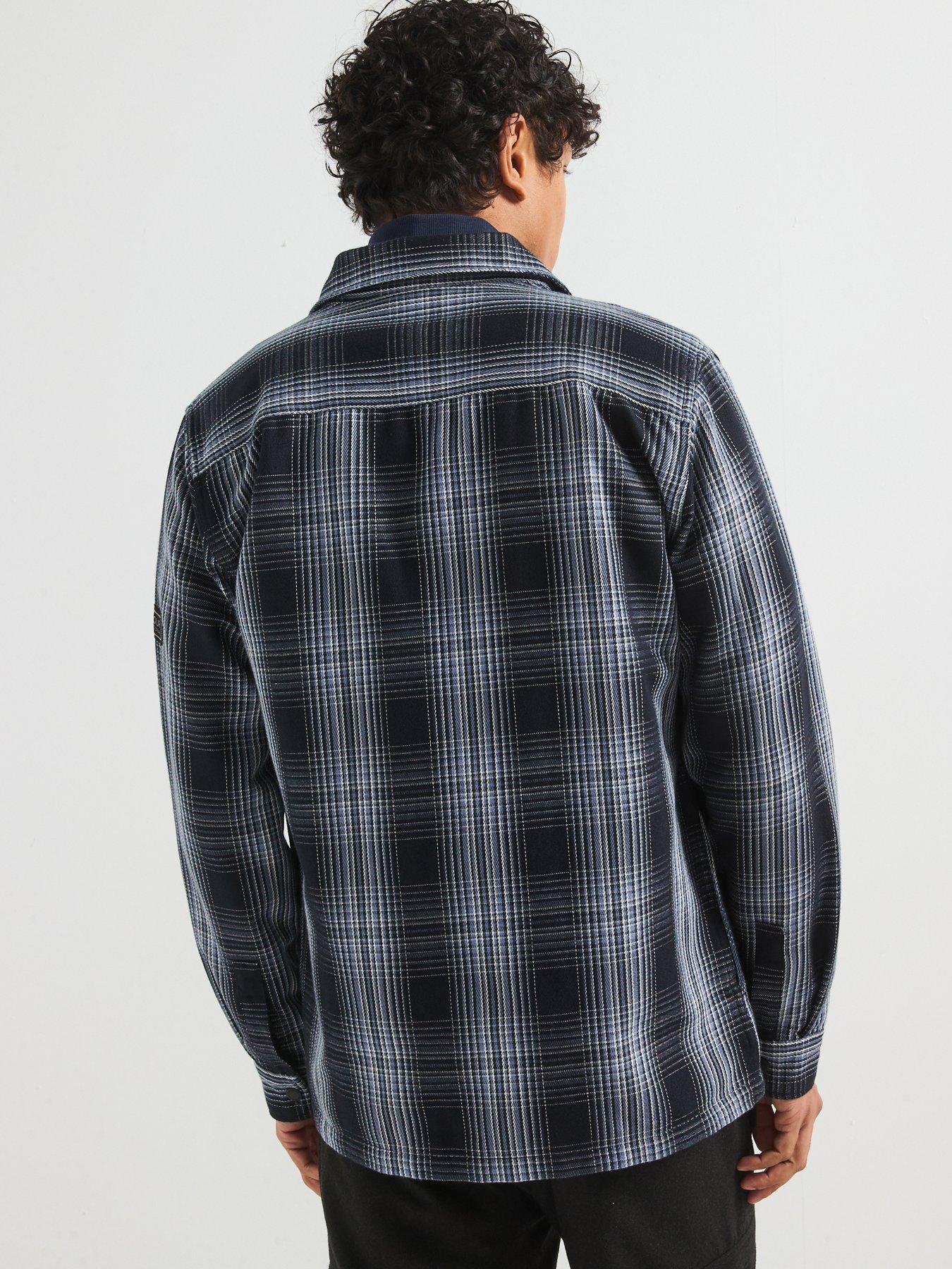Image 2 of 6 of Barbour International Barbour International Arne Checked Overshirt- Black