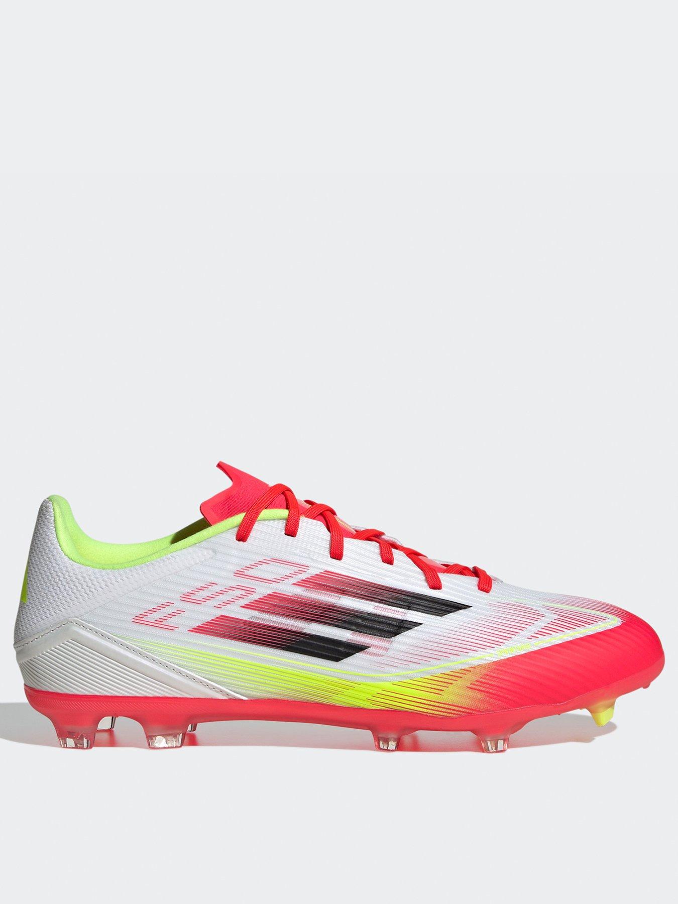 adidas Mens F50 League Firm Ground Football Boot - White