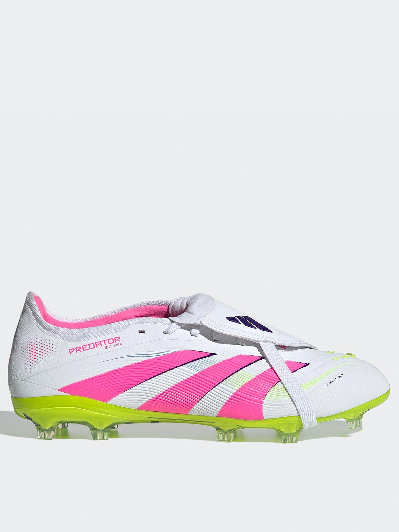 adidas Mens Predator Pro Ft Firm Ground Ground Football Boot - White