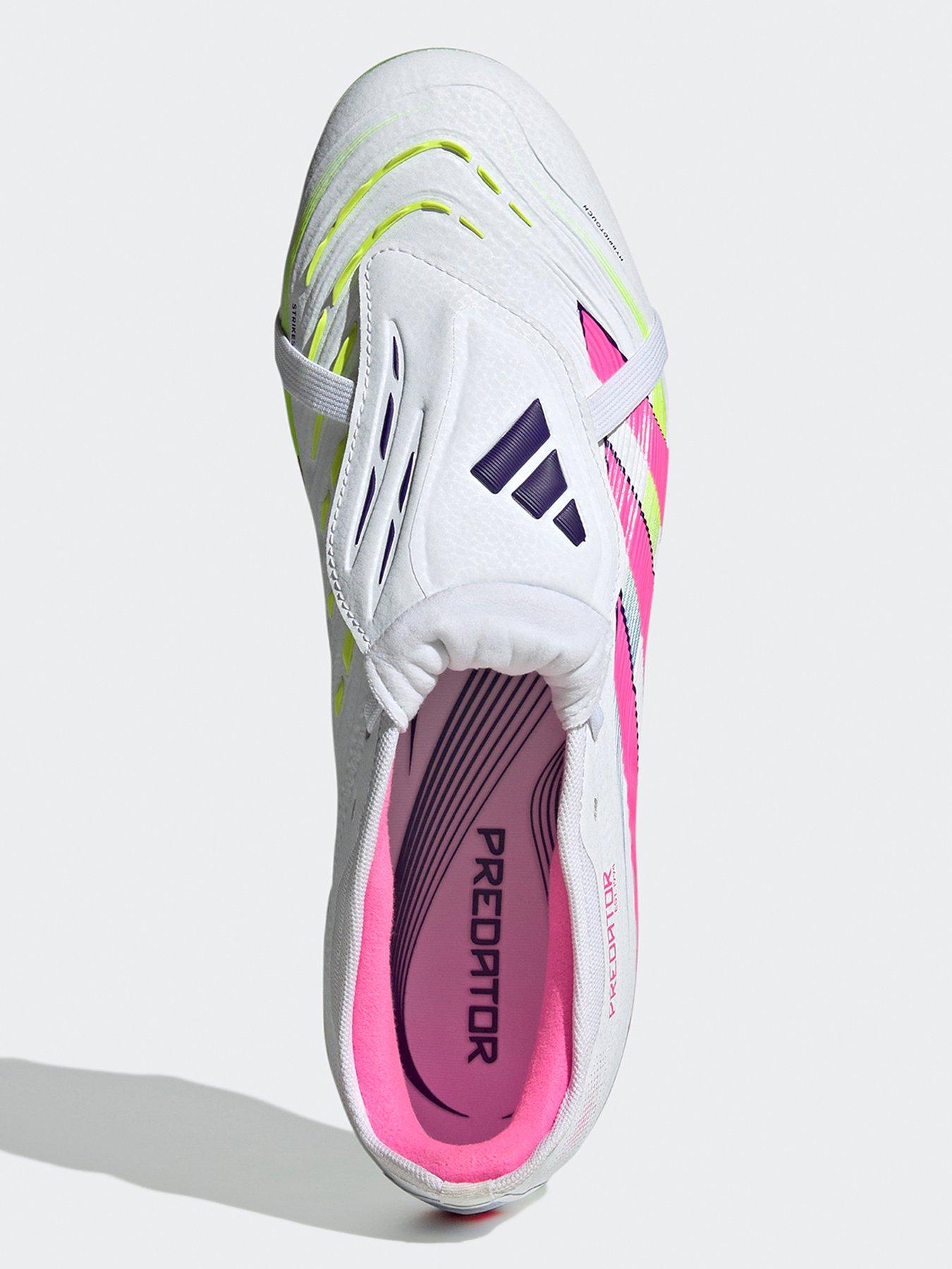 Image 4 of 6 of adidas Mens Predator Pro Ft Firm Ground Ground Football Boot - White