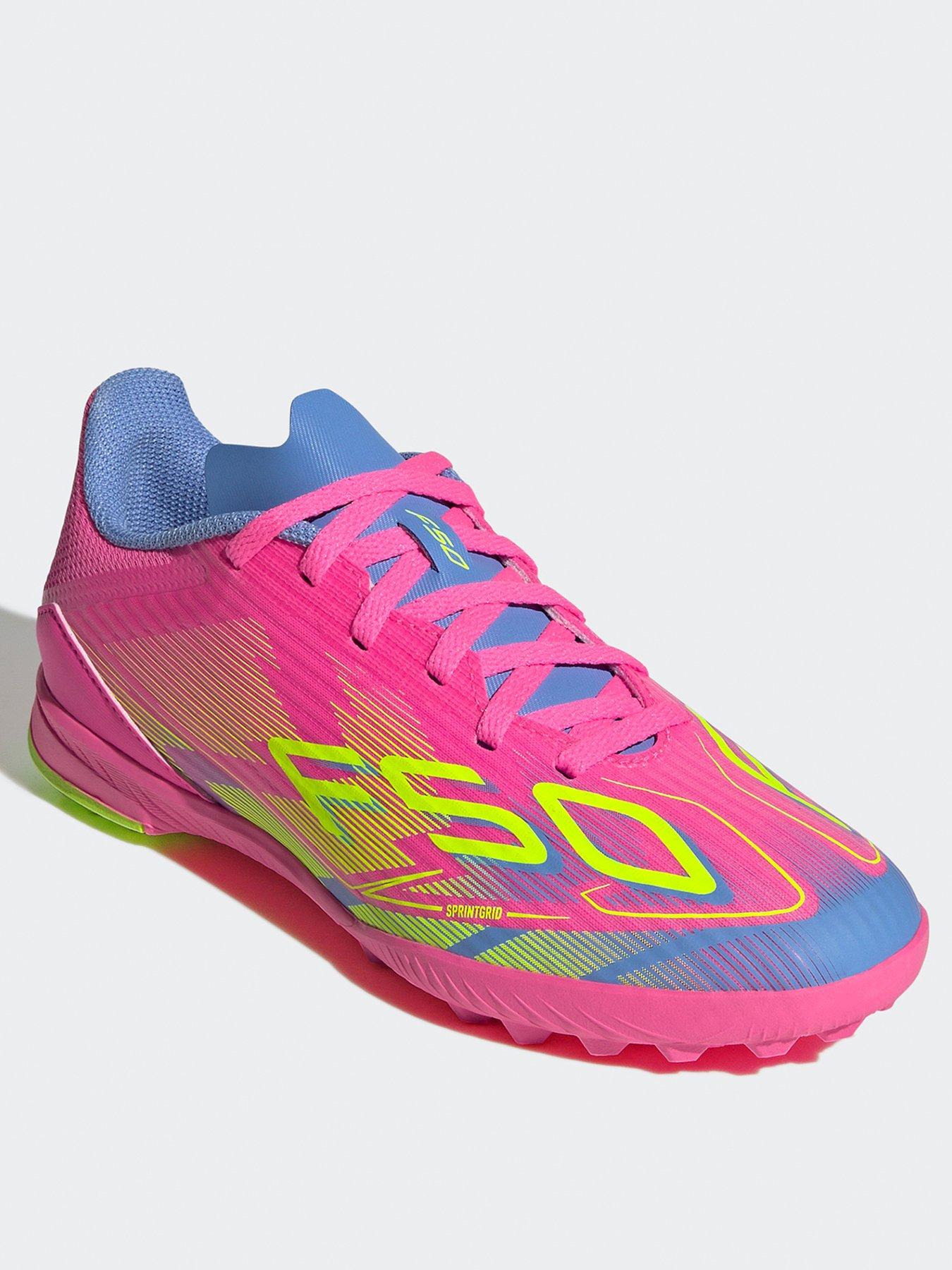 Image 2 of 6 of adidas Junior F50 League Astro Turf Football Boot - Yellow