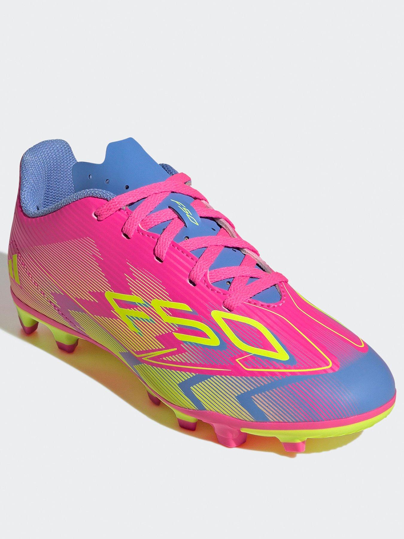 Image 2 of 6 of adidas Junior F50 Club Firm Ground Football Boot - Yellow
