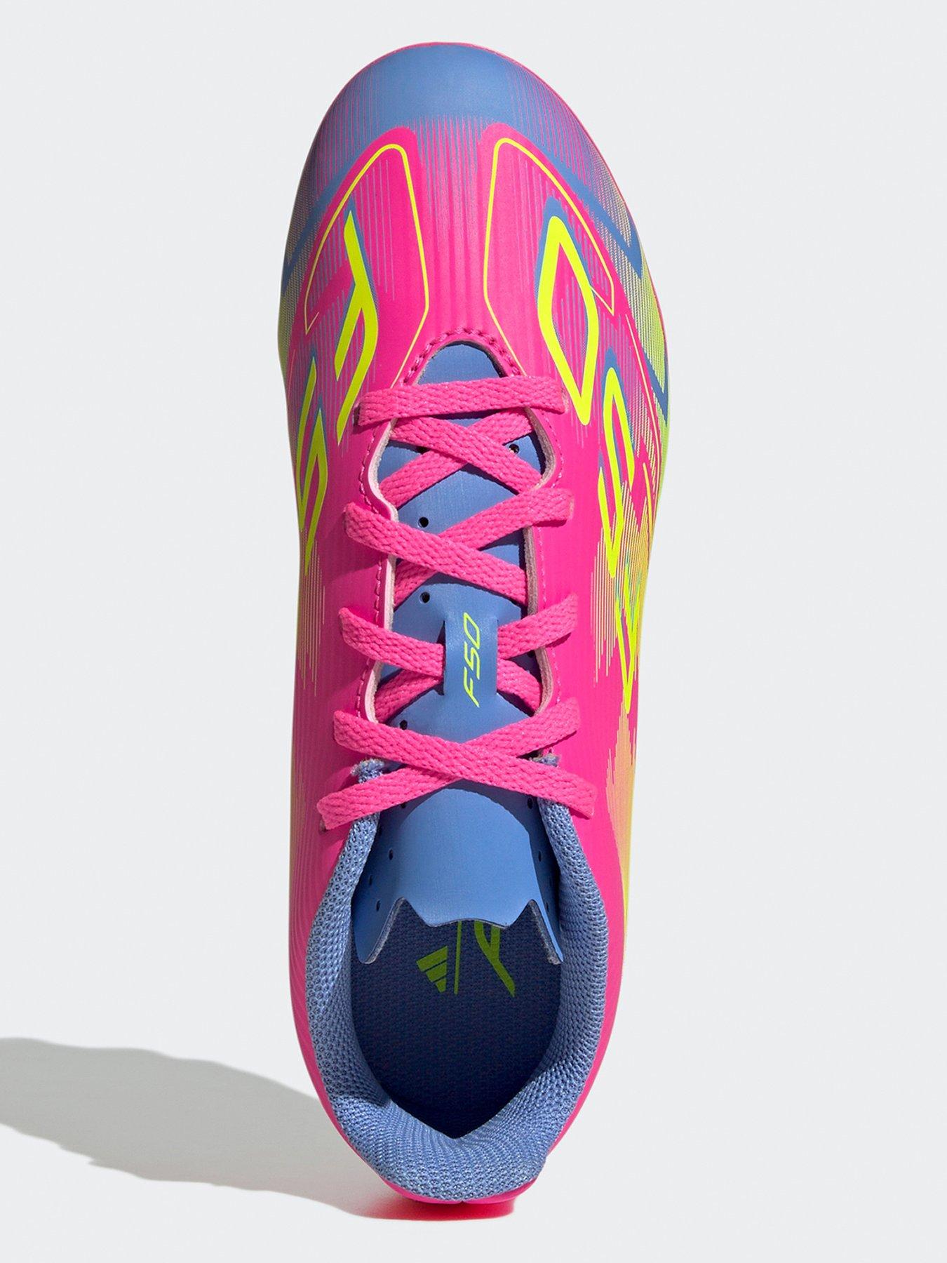 Image 4 of 6 of adidas Junior F50 Club Firm Ground Football Boot - Yellow