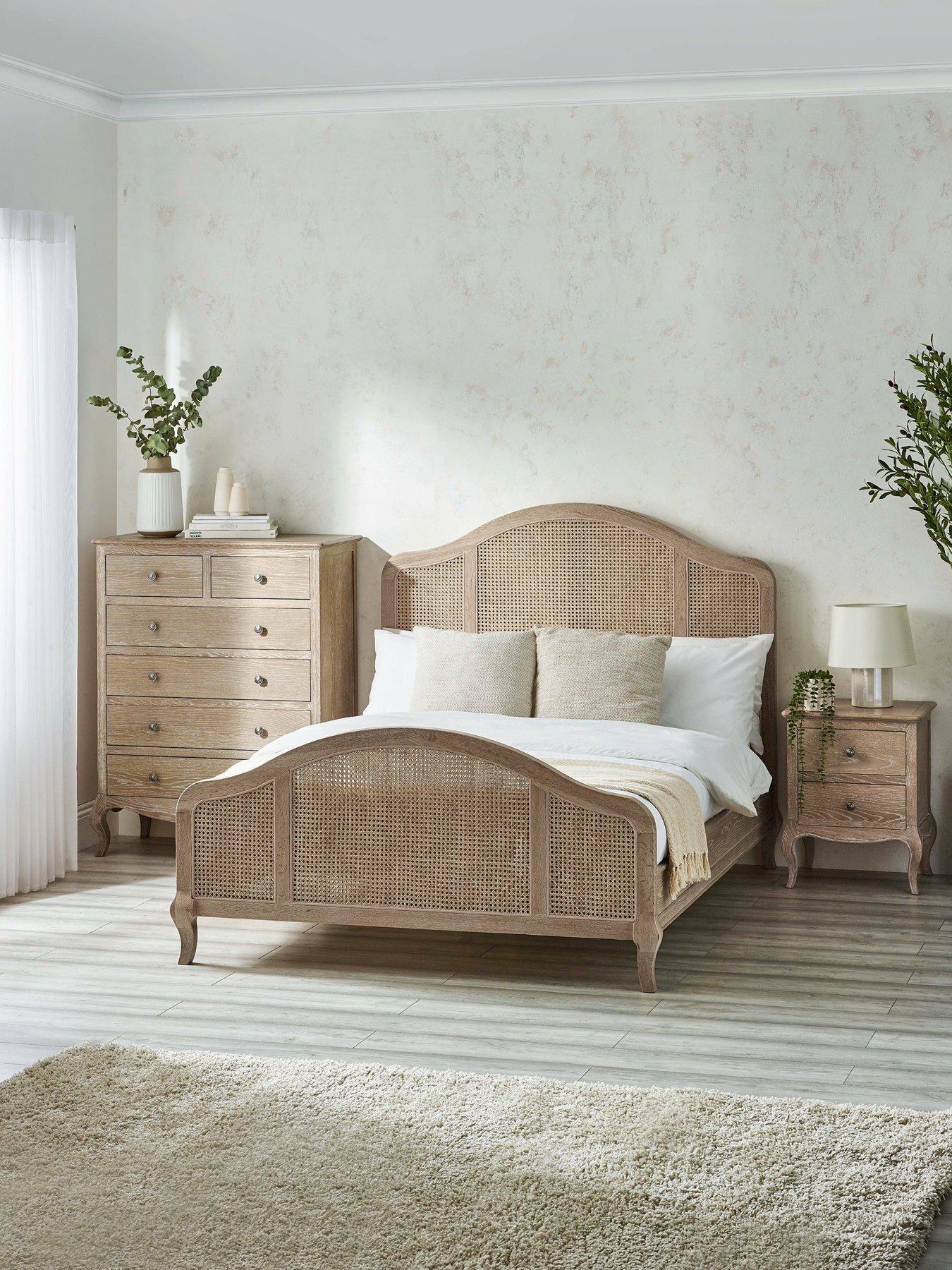 julian-bowen-fleur-rattan-bed-framenbsp--light-oak