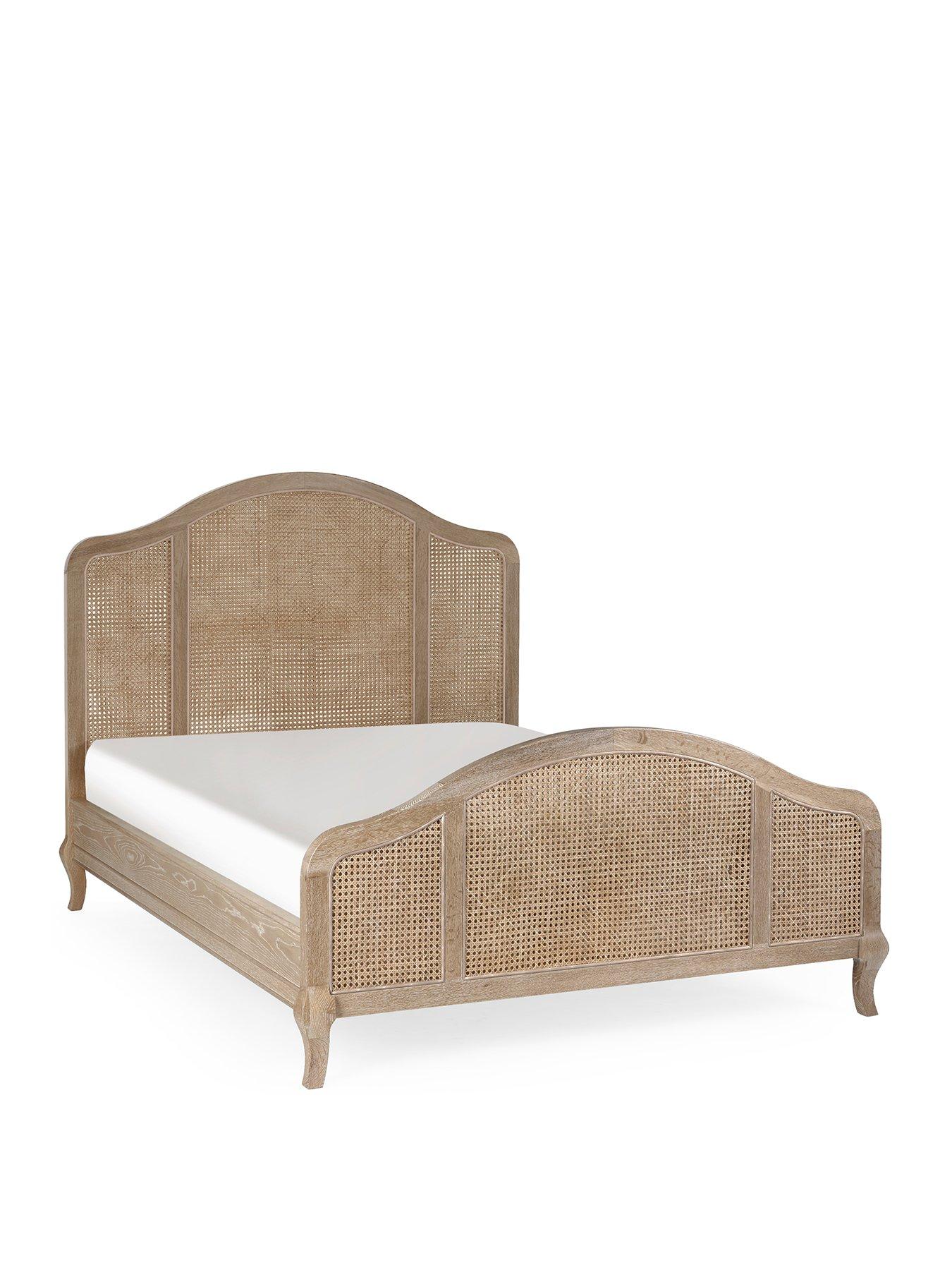 julian-bowen-fleur-rattan-solid-oaknbspbed-framenbsp--light-oakstillFront