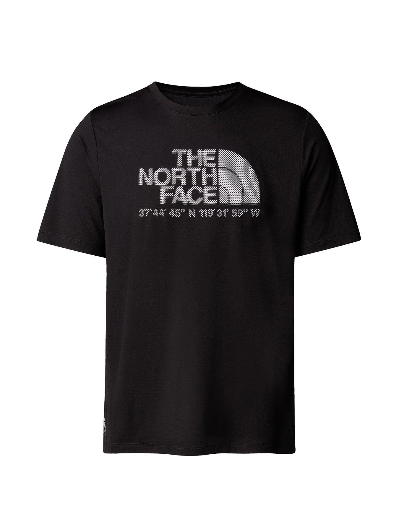 Image 1 of 2 of THE NORTH FACE Men's 24/7 Logo Graphic Short Sleeve Tee - Black