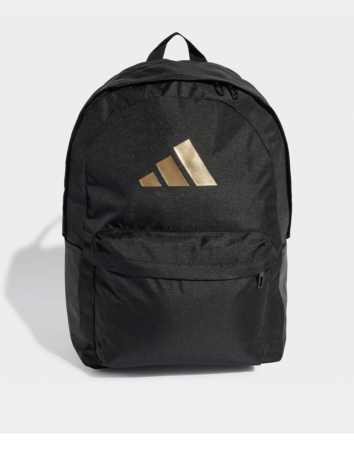 adidas-sportswear-unisex-classic-3-bar-logo-backpack-black