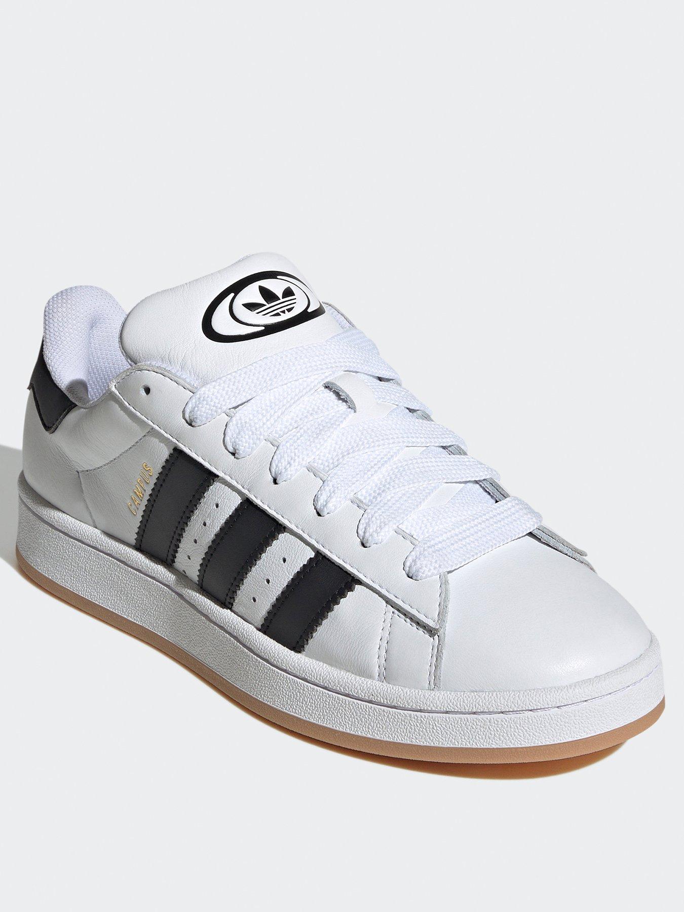 Image 2 of 8 of adidas Originals Unisex Campus 00S Trainers - White/Black