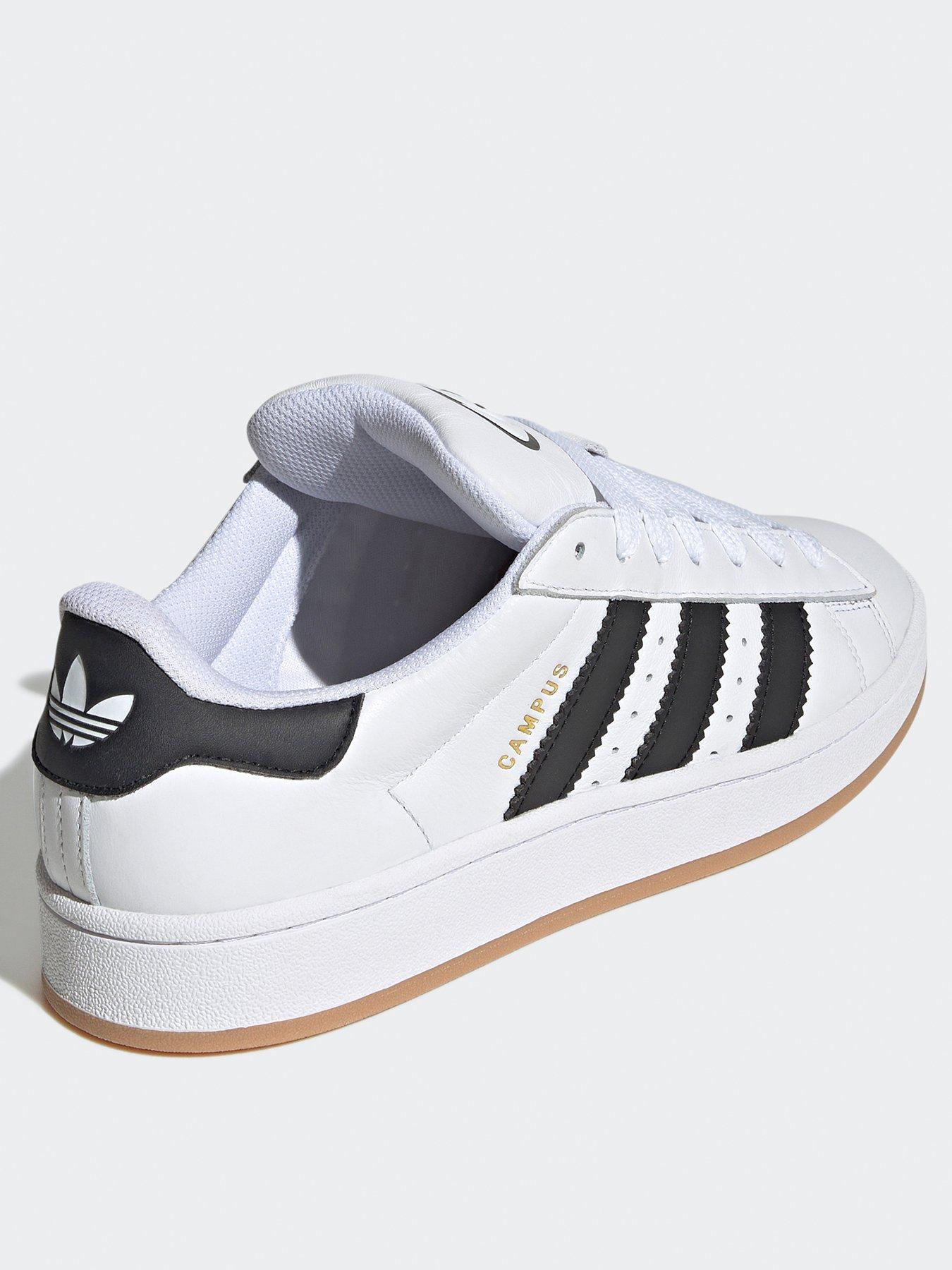 Image 3 of 8 of adidas Originals Unisex Campus 00S Trainers - White/Black