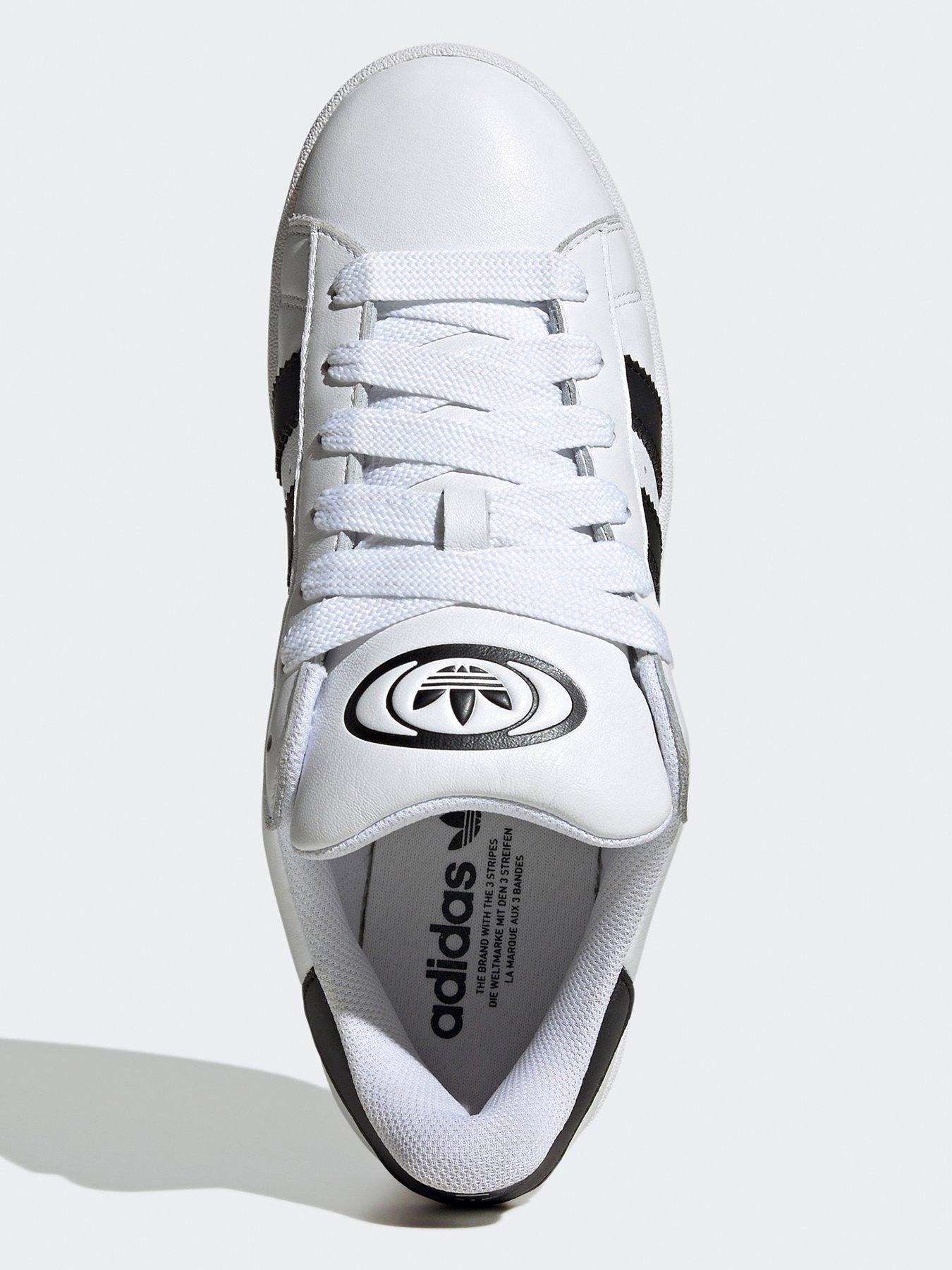 Image 4 of 8 of adidas Originals Unisex Campus 00S Trainers - White/Black