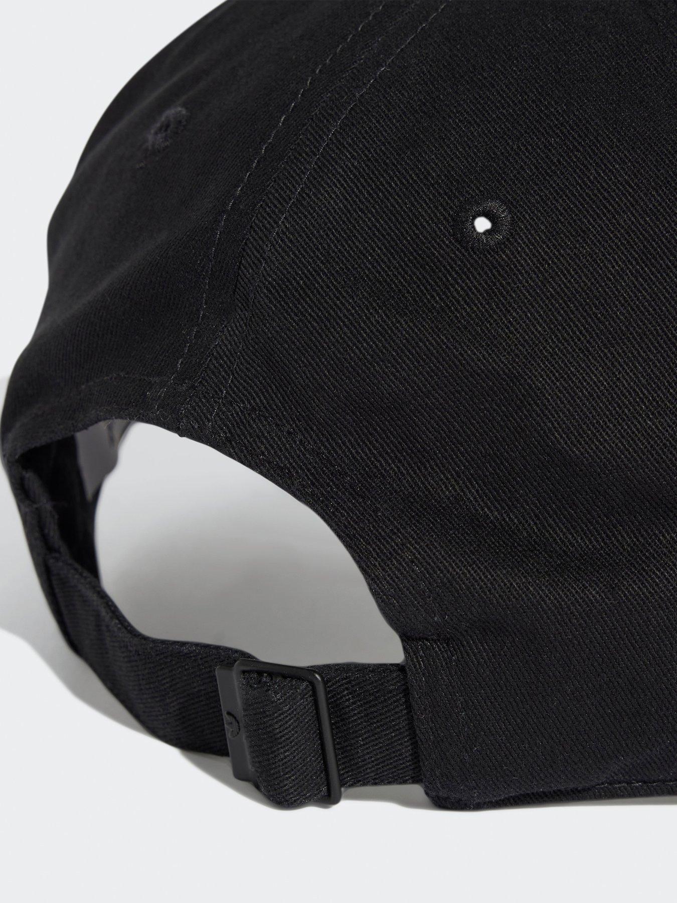 Image 4 of 4 of adidas Originals Men's Classic Trefoil Baseball Cap - Black