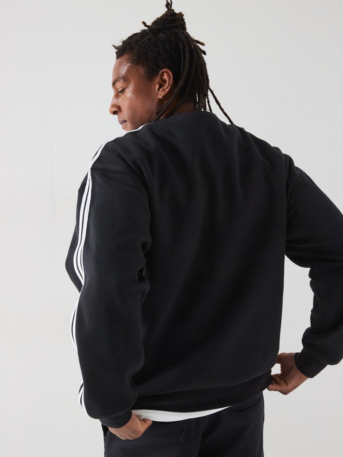 Image 2 of 6 of adidas Originals Mens Oversized Crew Sweat - Black