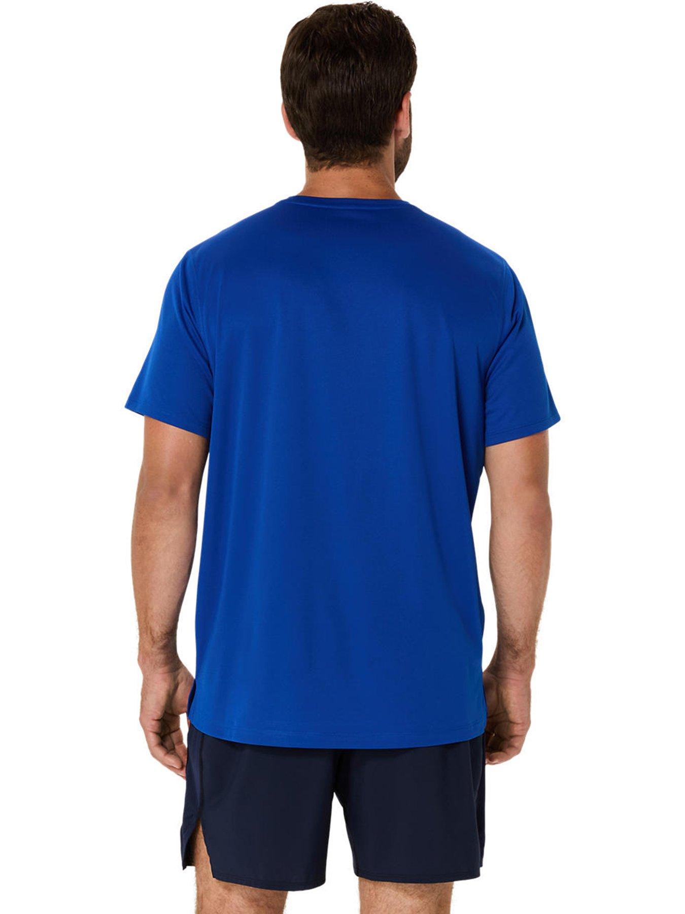Image 2 of 4 of Asics Mens Running Core T-Shirt - Blue