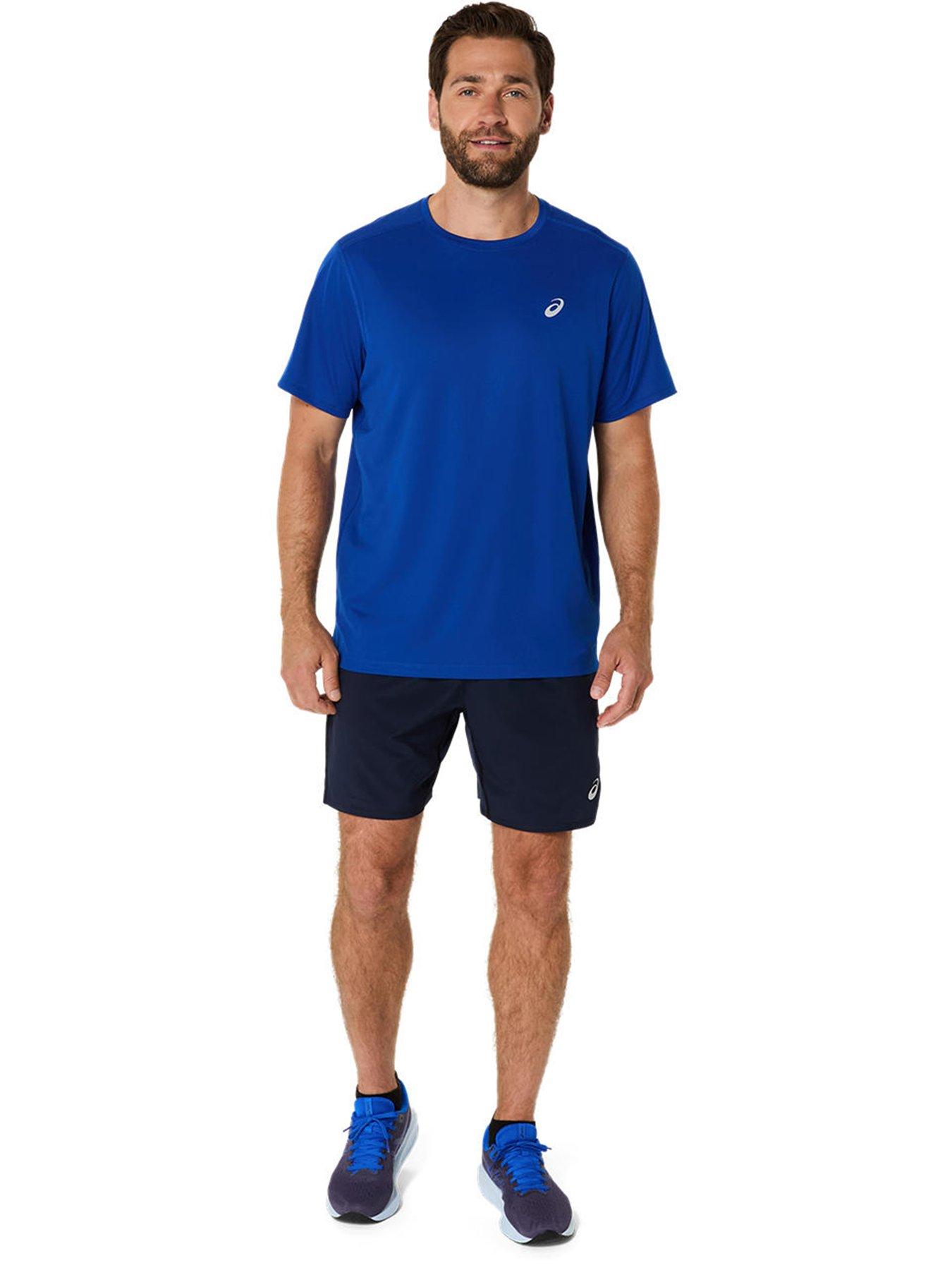 Image 3 of 4 of Asics Mens Running Core T-Shirt - Blue
