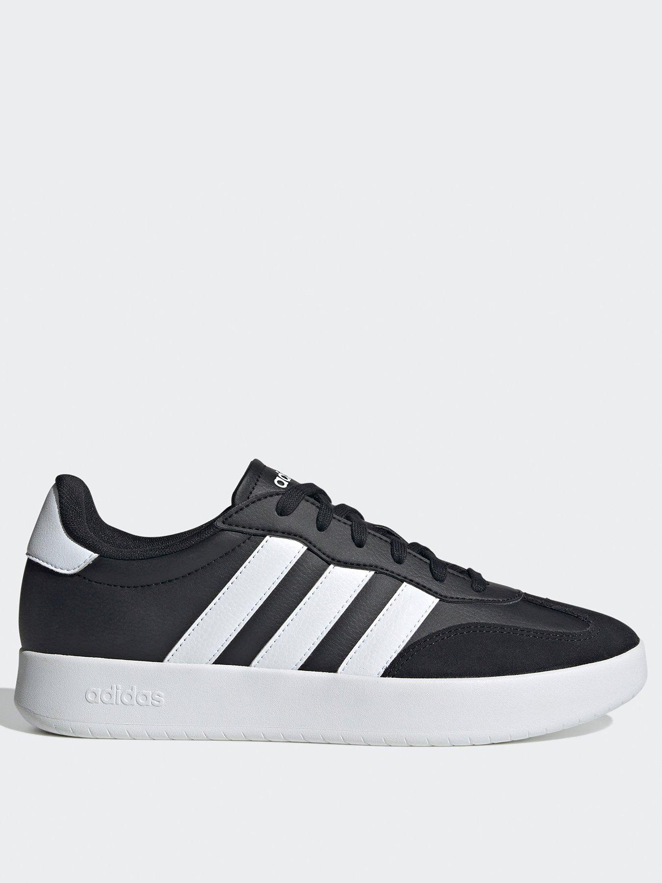 adidas-sportswear-mens-barreda-trainers-blackstillFront