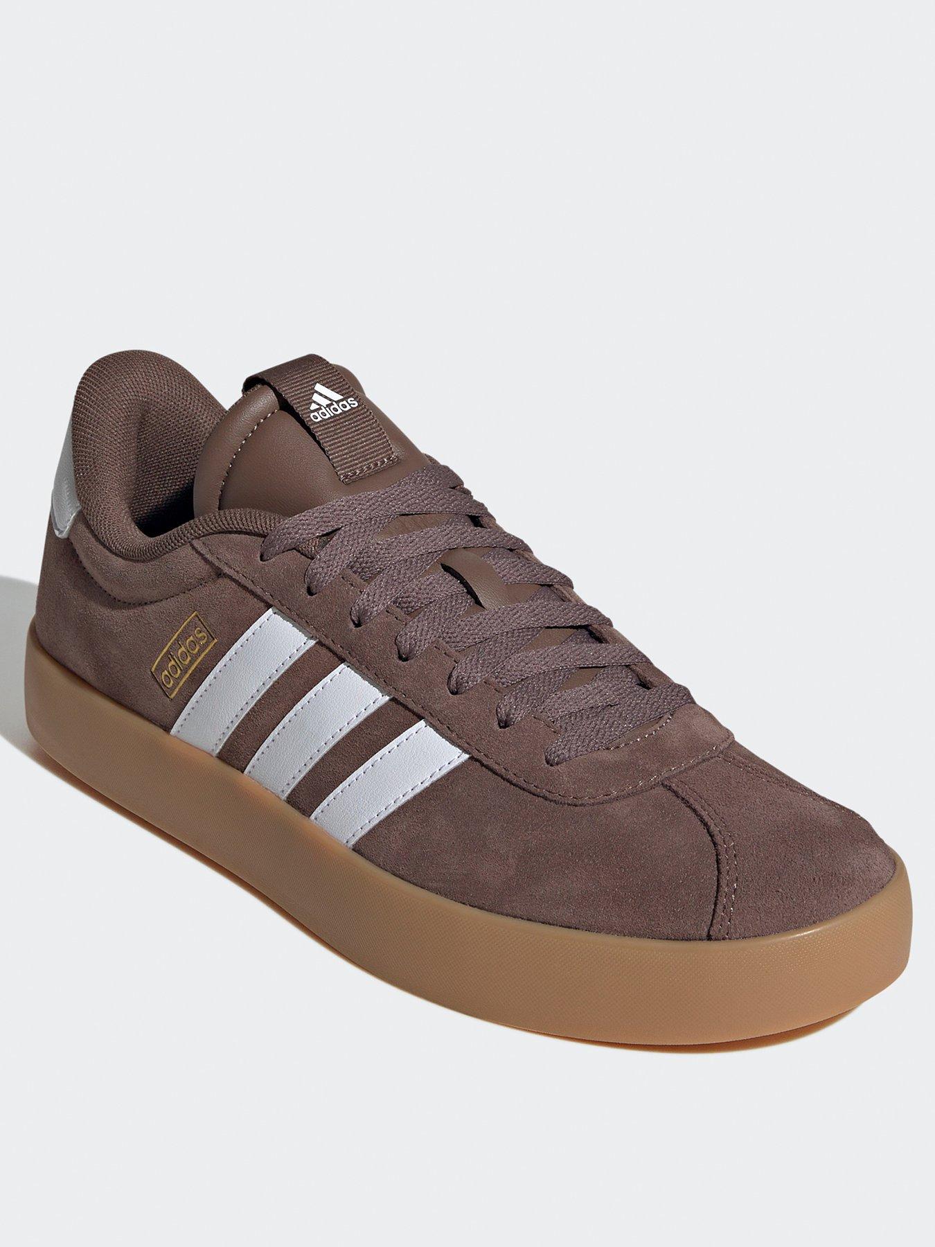 adidas-sportswear-mens-vl-court-30-trainers-brownstillFront