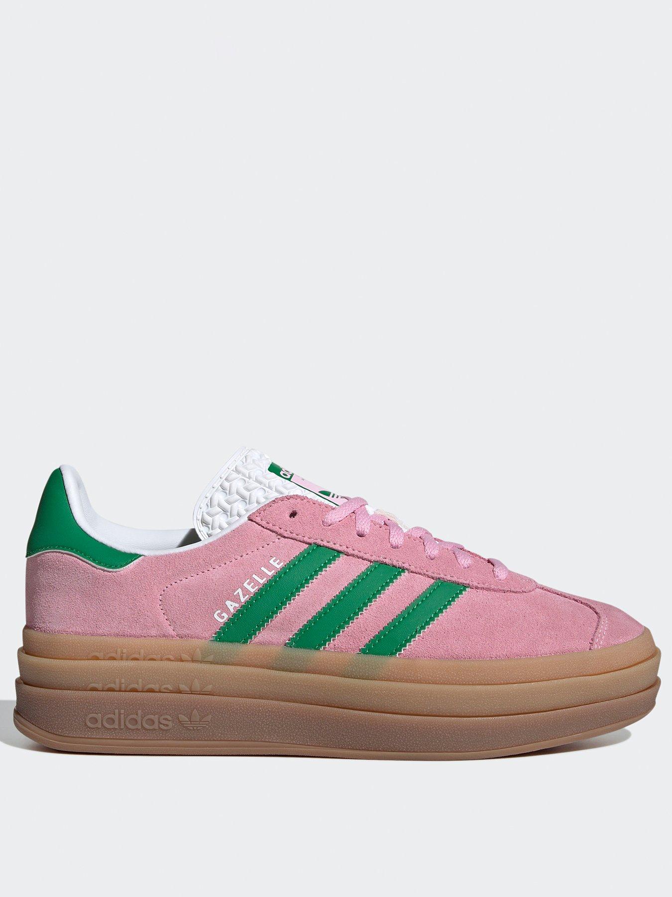 Image 2 of 7 of adidas Originals Womens Gazelle Bold Trainers - Pink
